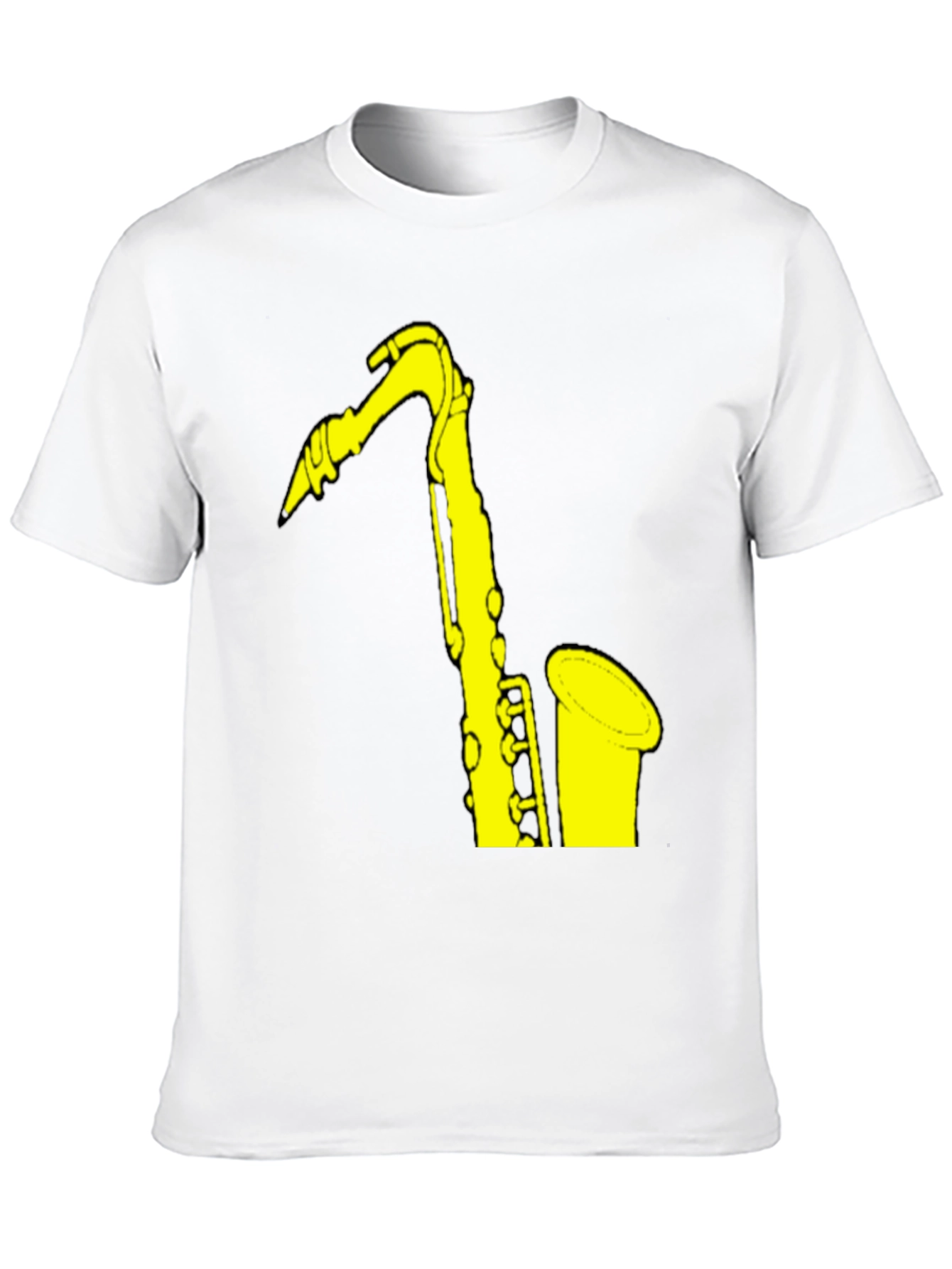 Saxophone Graphic Tee - Music Lovers T-Shirt