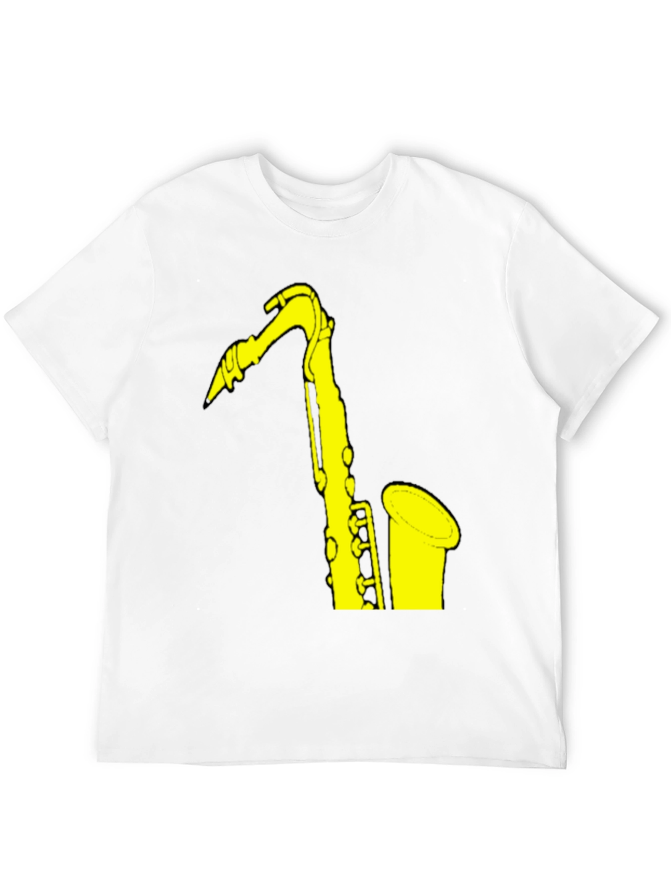 Saxophone Graphic Tee - Music Lovers T-Shirt