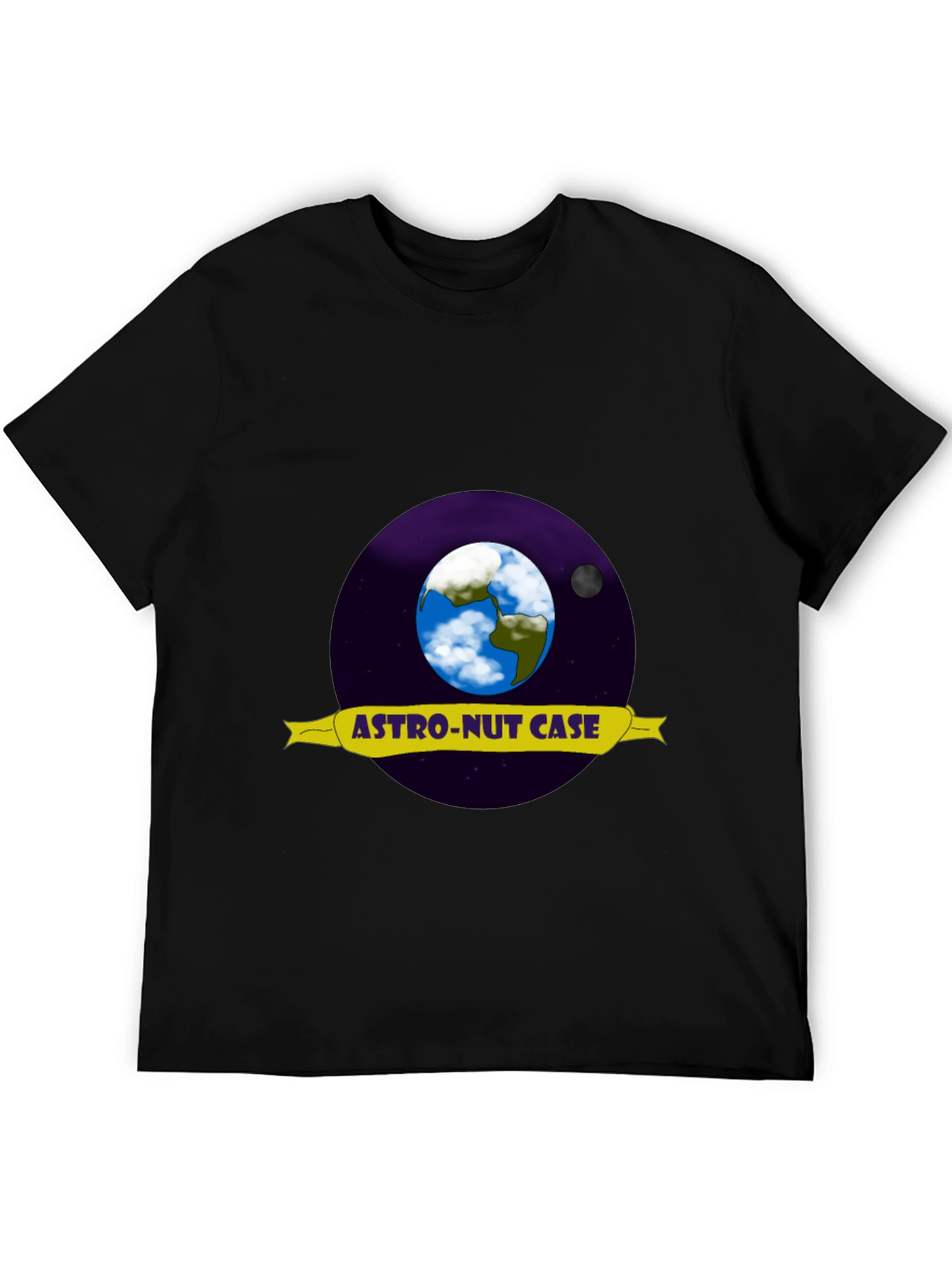 Astro-Nut Case Graphic T-Shirt - Outer Space Design