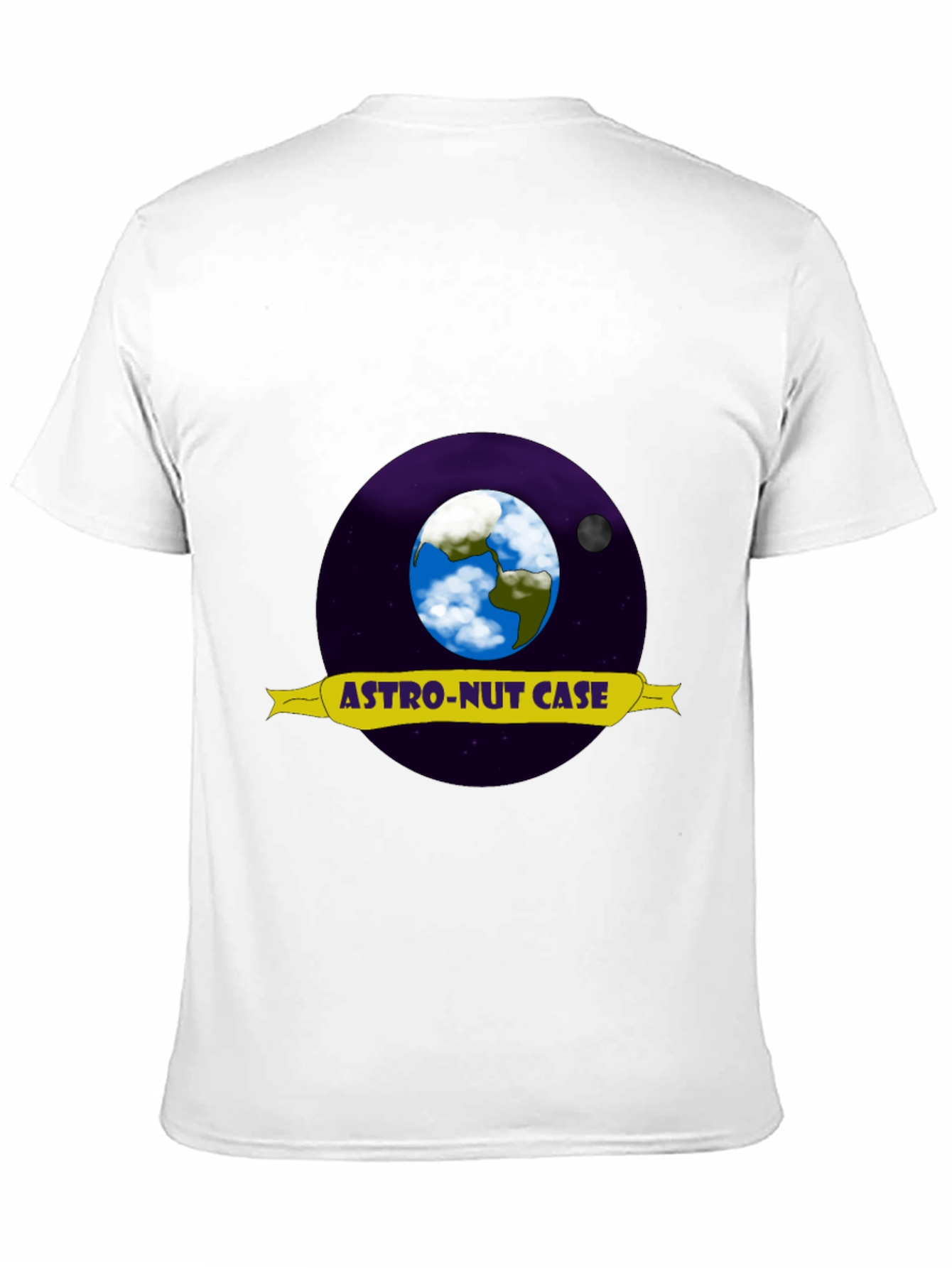 Astro-Nut Case Graphic T-Shirt - Outer Space Design
