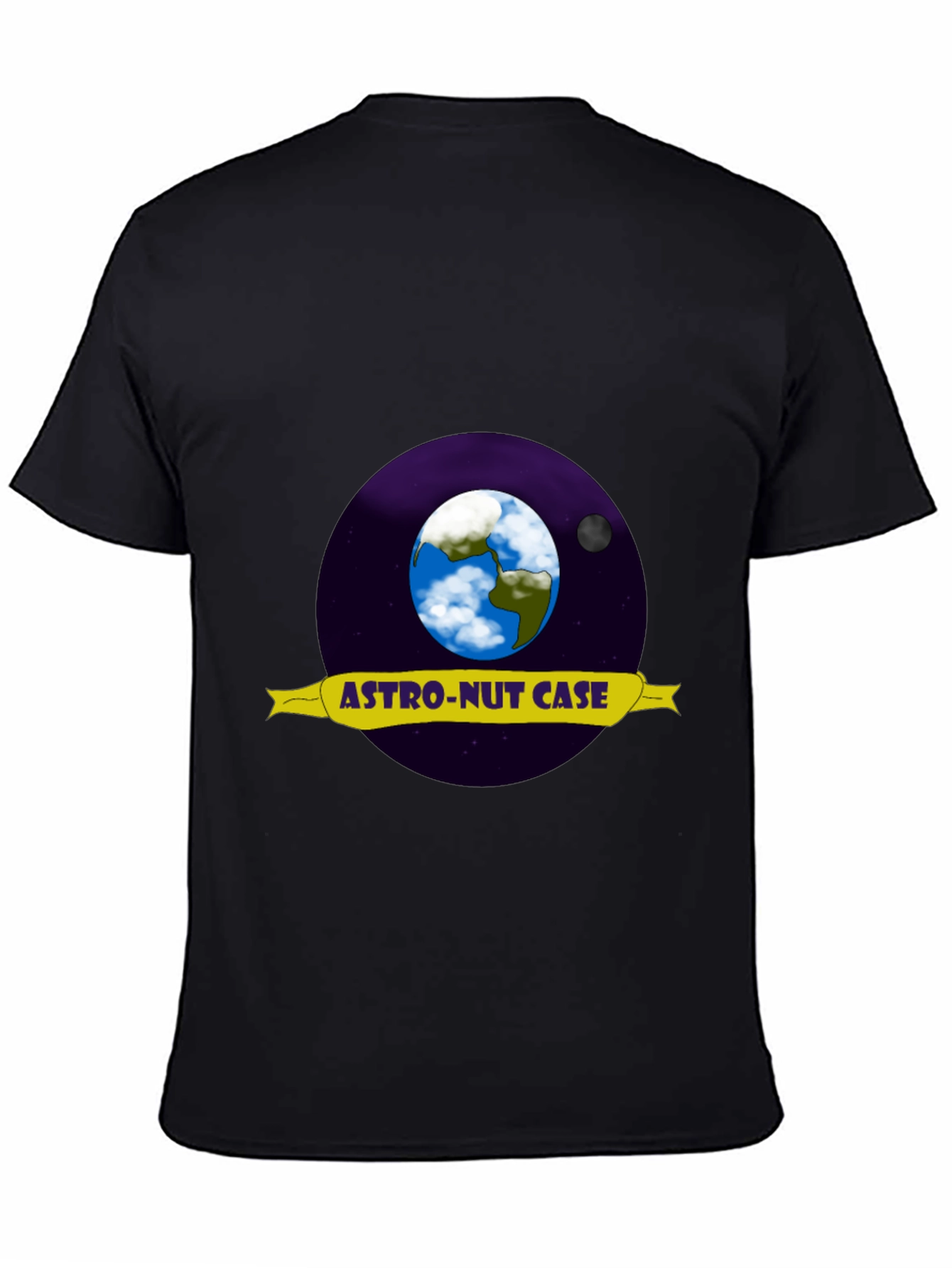 Astro-Nut Case Graphic T-Shirt - Outer Space Design