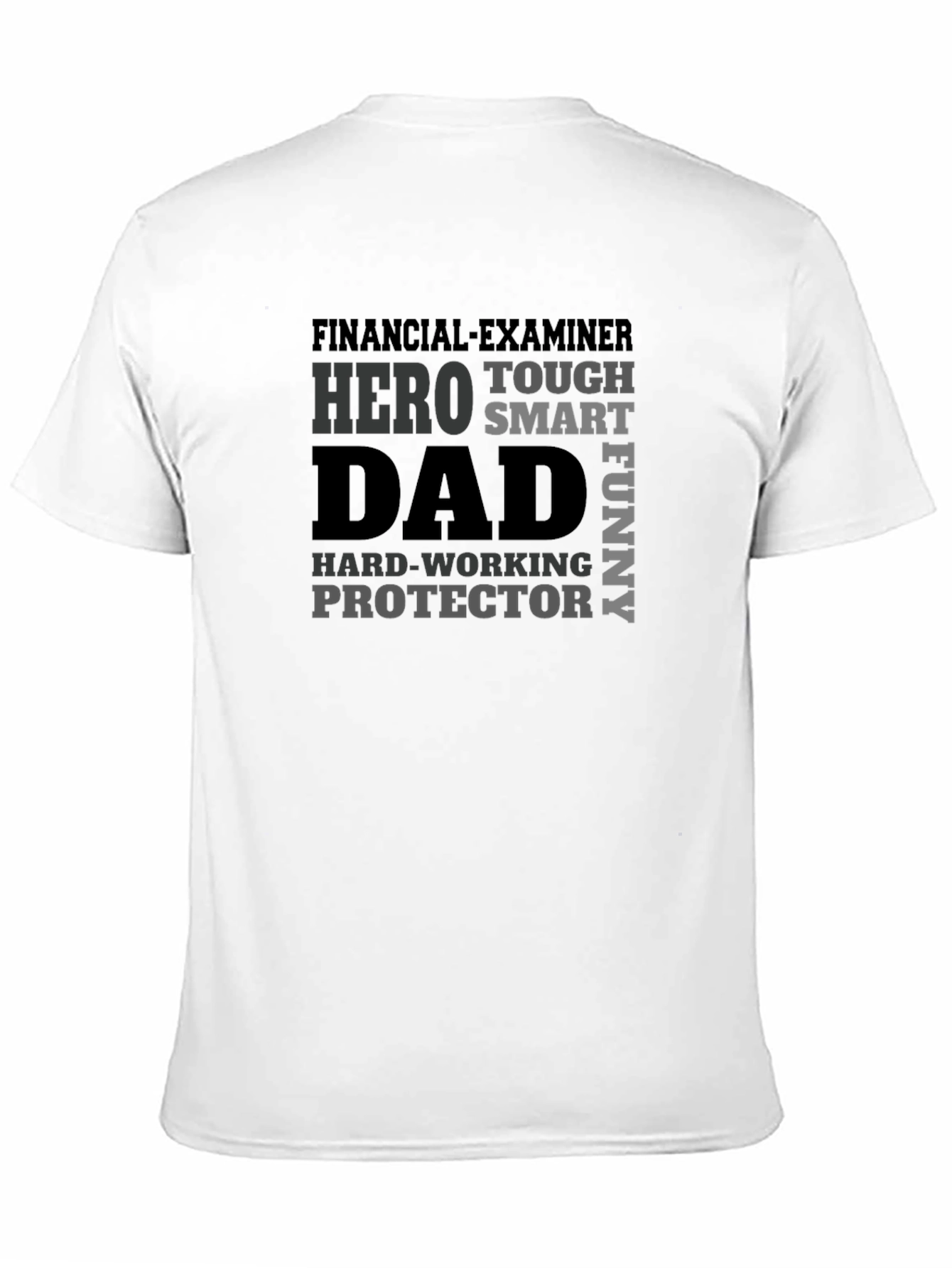 Hero Dad Graphic Tee - Financial Examiner Edition