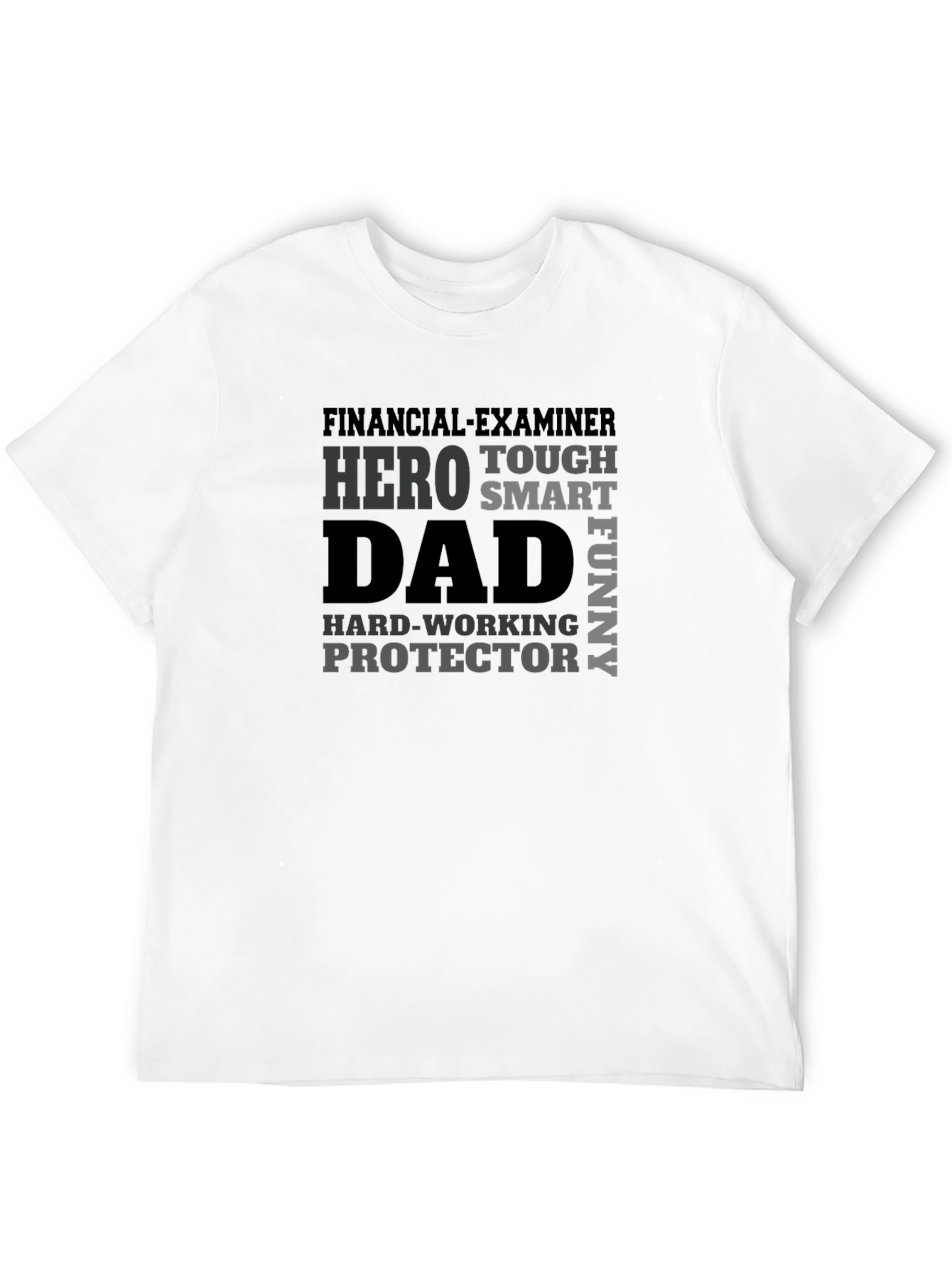 Hero Dad Graphic Tee - Financial Examiner Edition