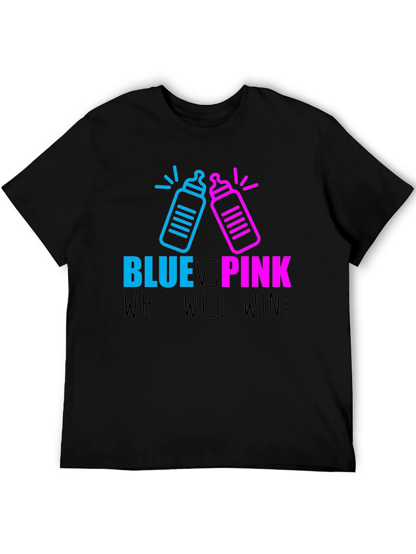 Blue Vs Pink Gender Reveal T-Shirt