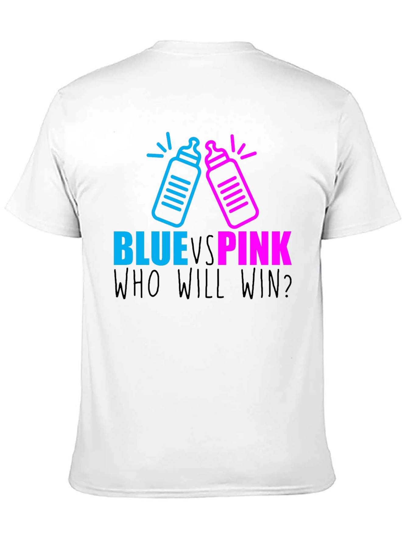 Blue Vs Pink Gender Reveal T-Shirt