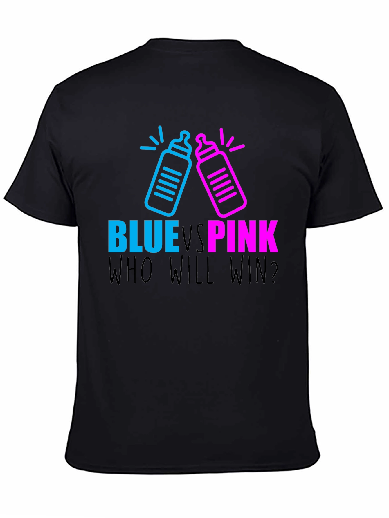Blue Vs Pink Gender Reveal T-Shirt