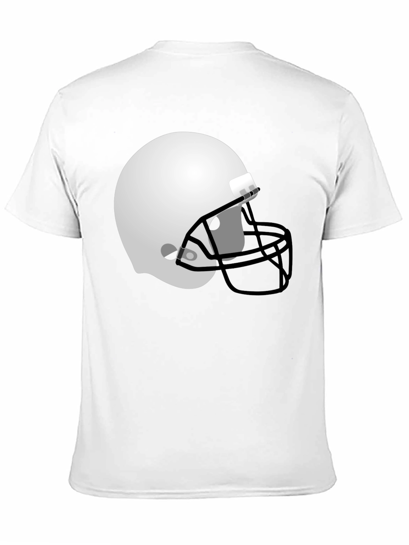 Football Helmet Graphic Tee - Stylish & Comfortable