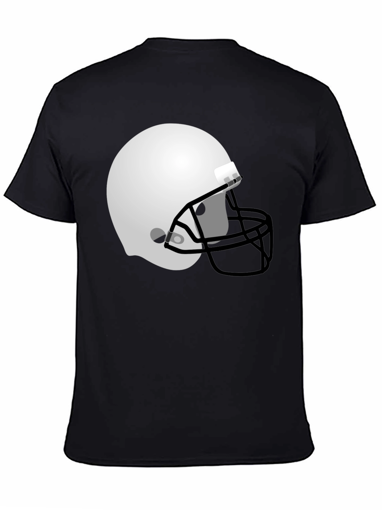 Football Helmet Graphic Tee - Stylish & Comfortable