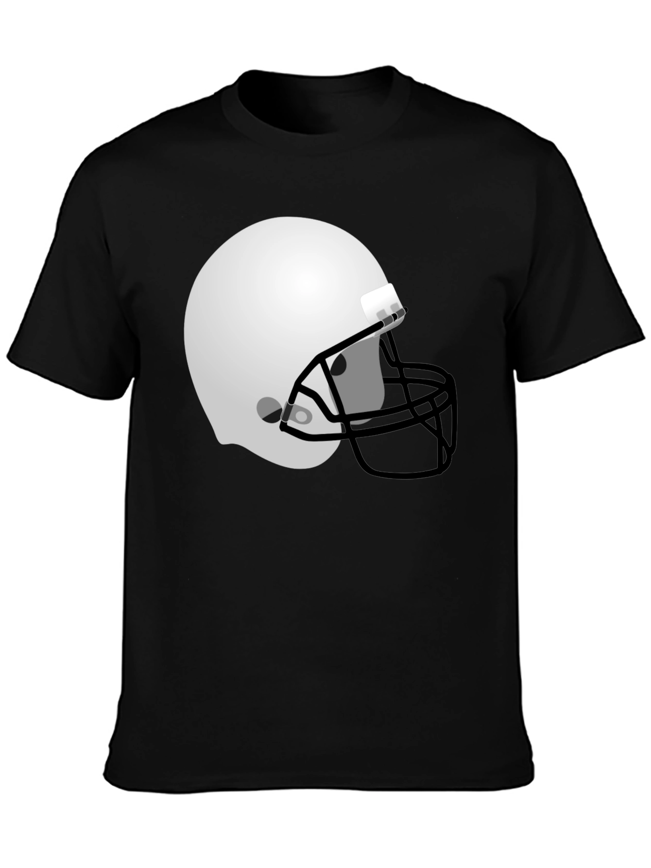 Football Helmet Graphic Tee - Stylish & Comfortable