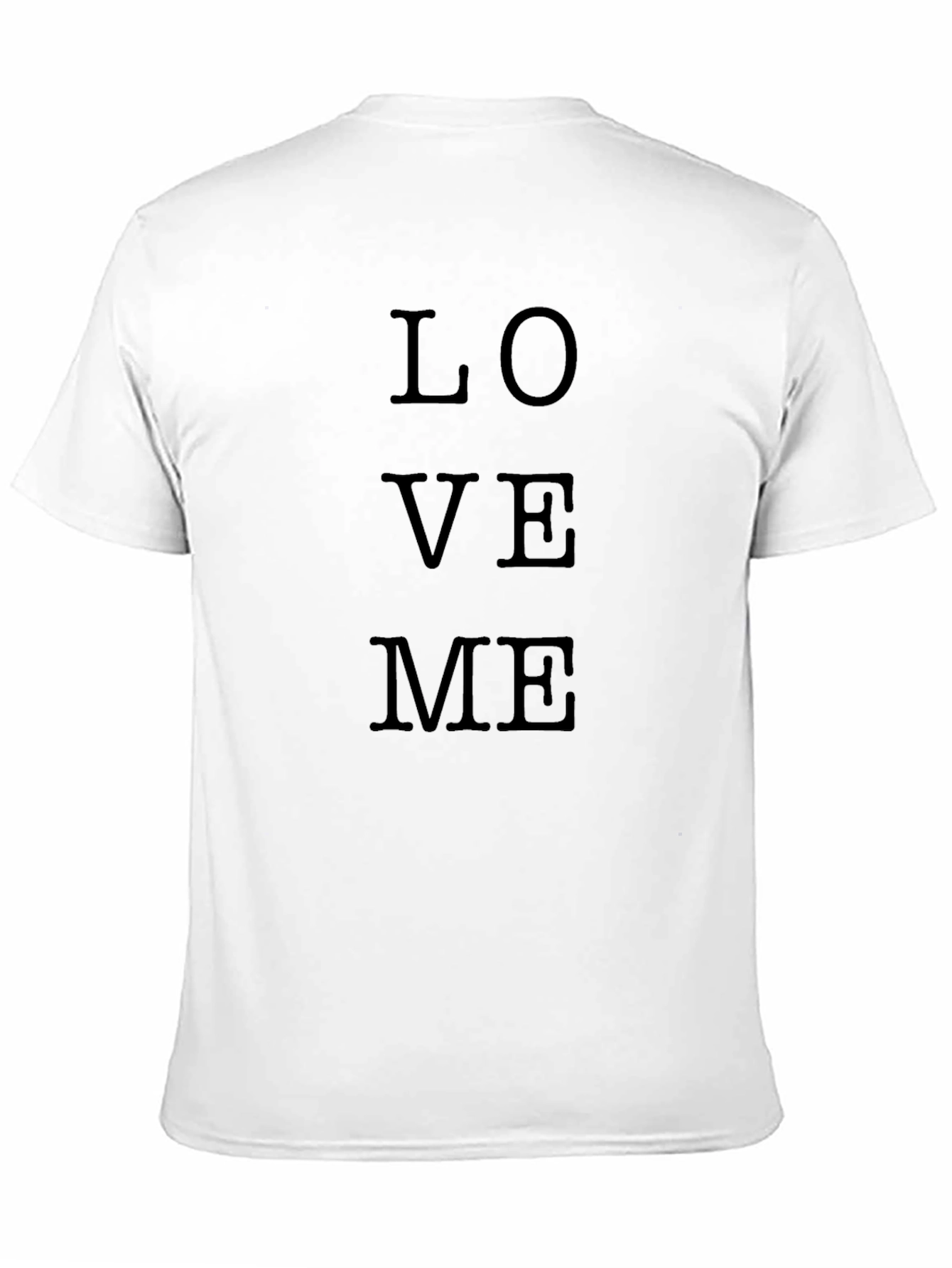 Love Me Graphic Tee - Classic Black Shirt