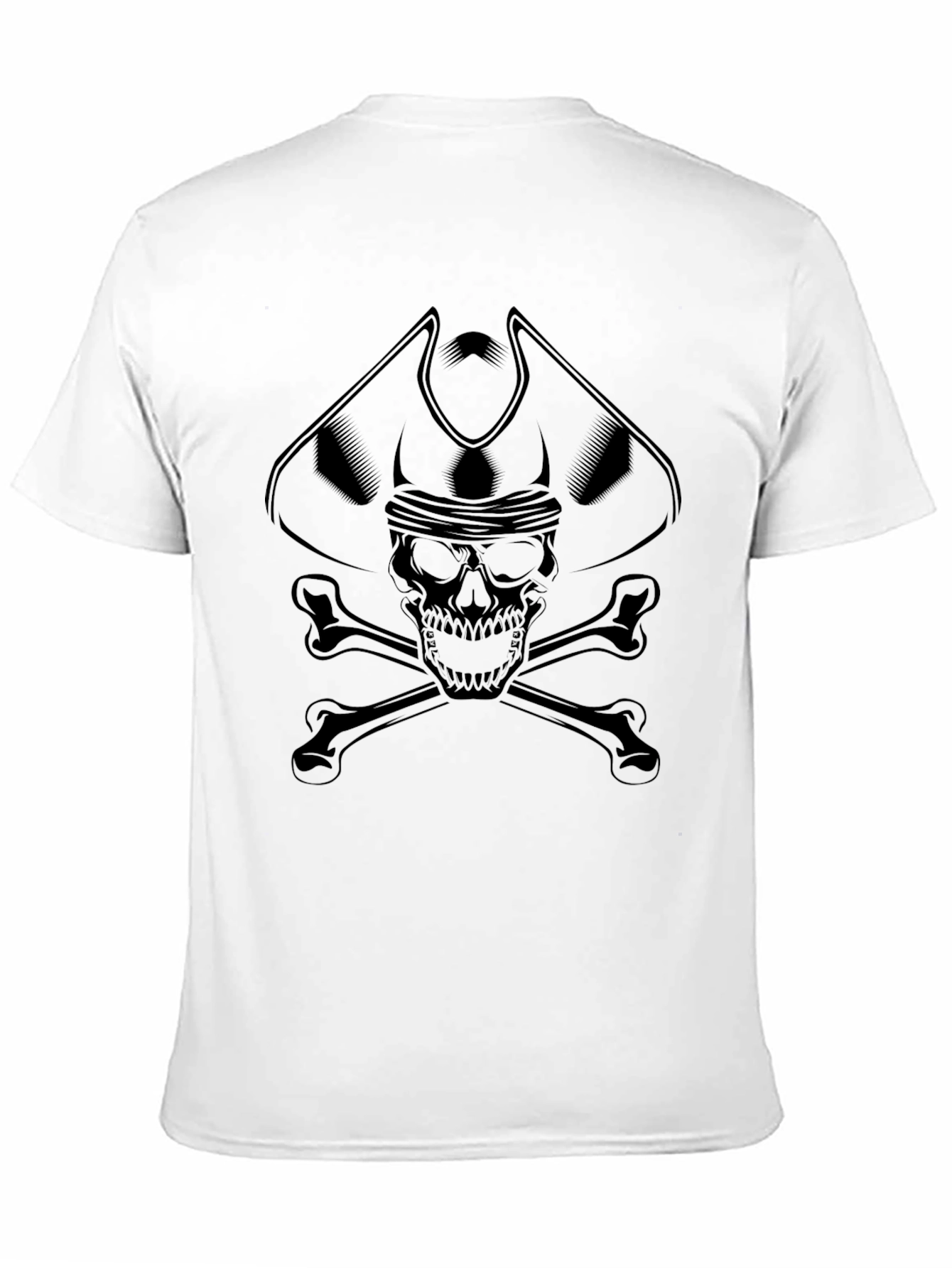 Pirate Skull & Crossbones Graphic T-Shirt