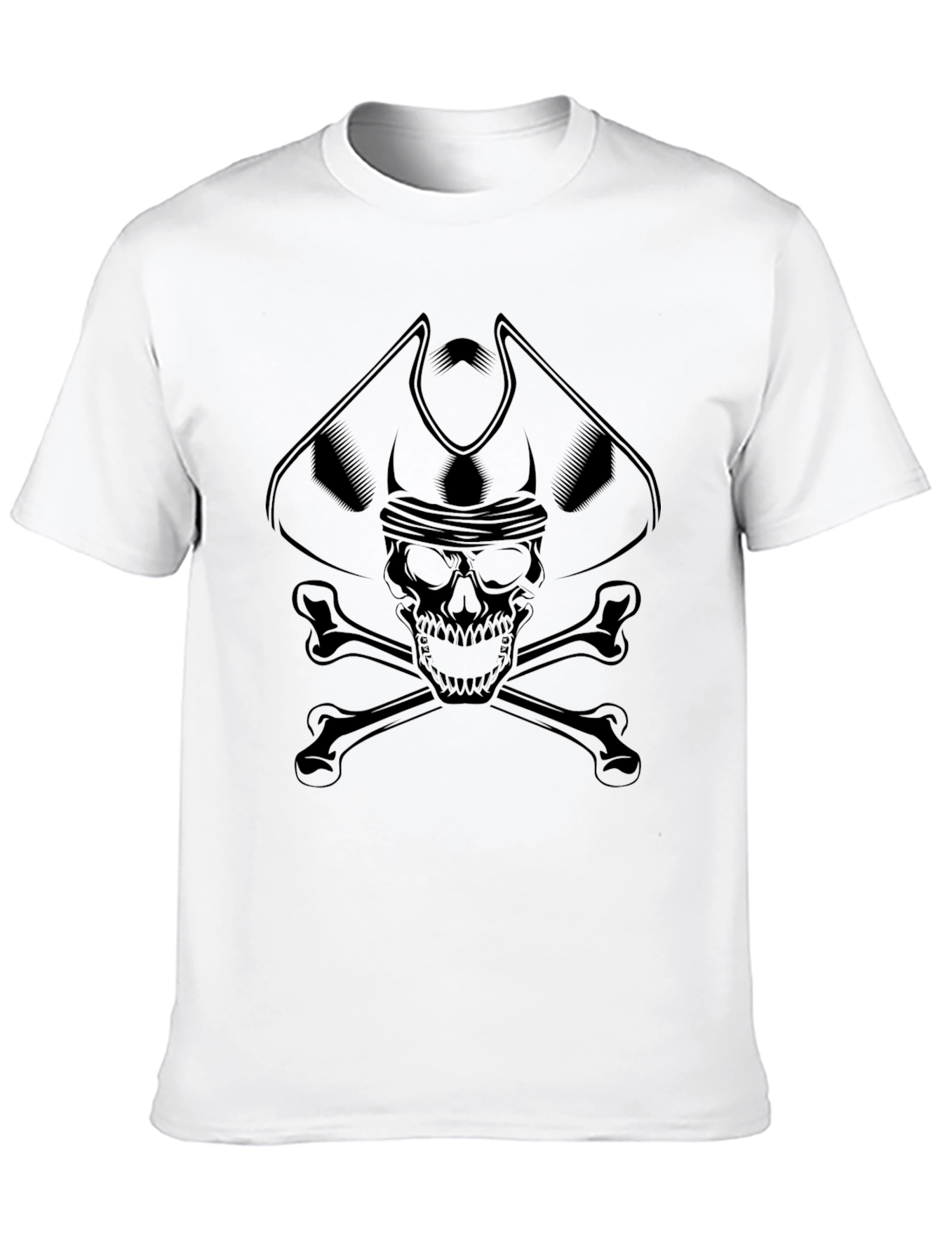 Pirate Skull & Crossbones Graphic T-Shirt
