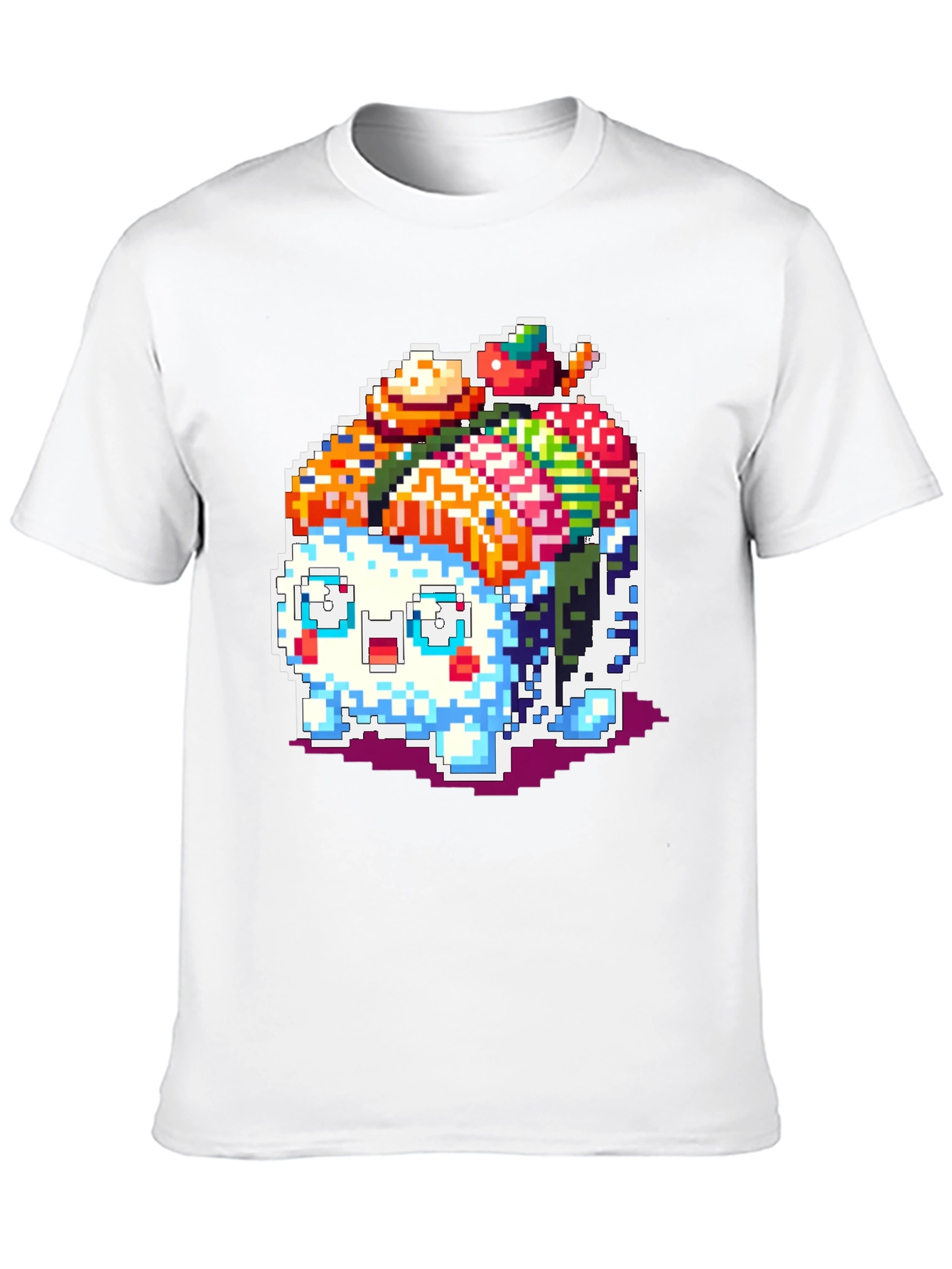 Sushi Monster Pixel Art T-Shirt