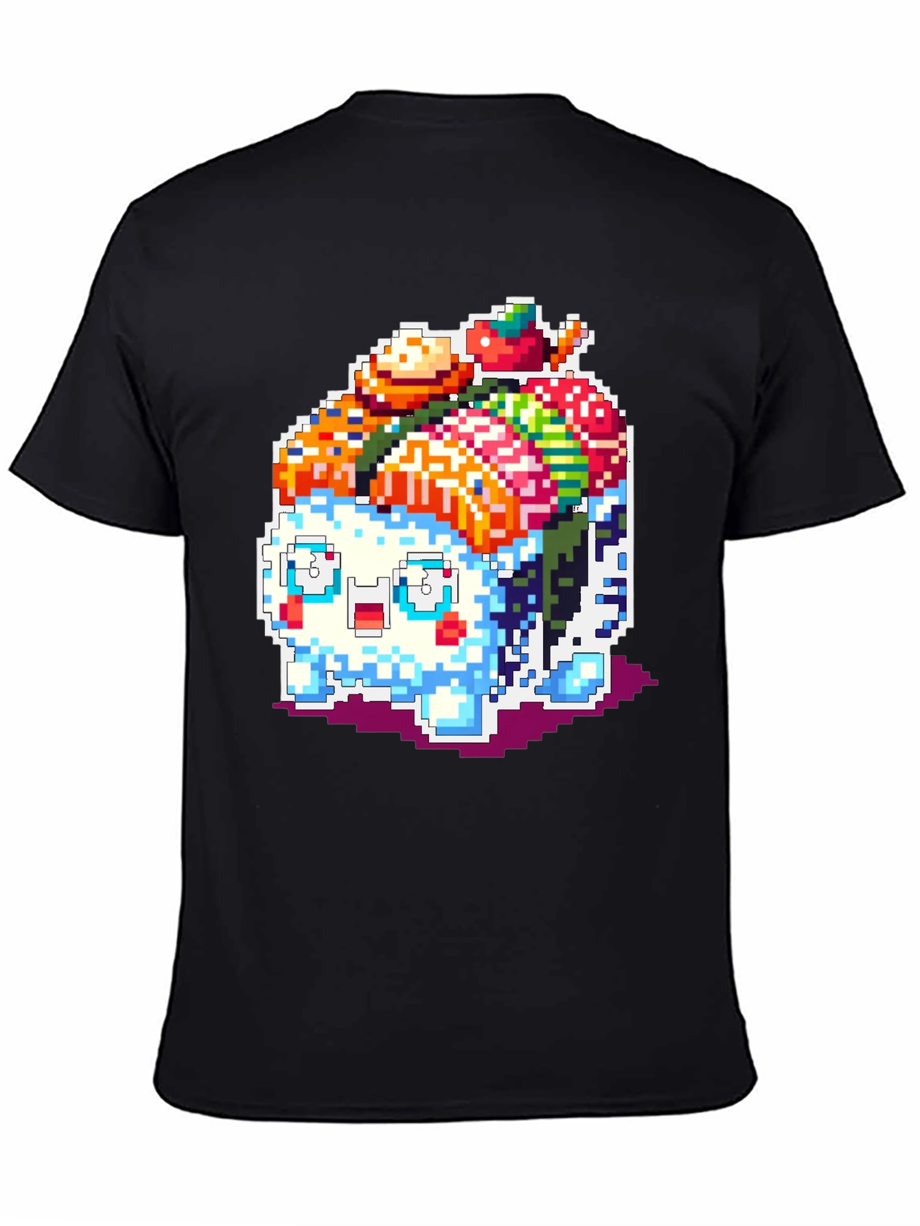 Sushi Monster Pixel Art T-Shirt