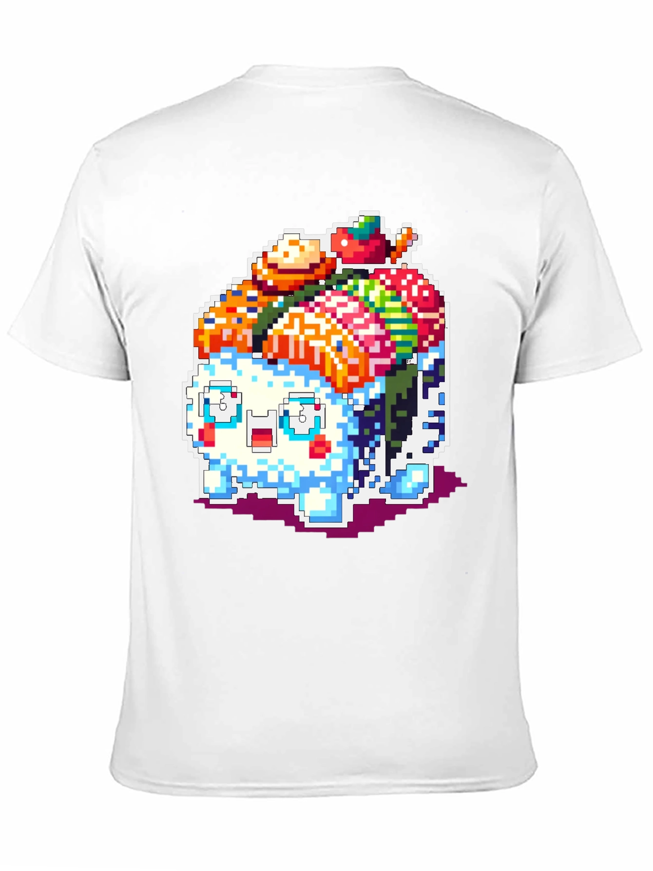 Sushi Monster Pixel Art T-Shirt