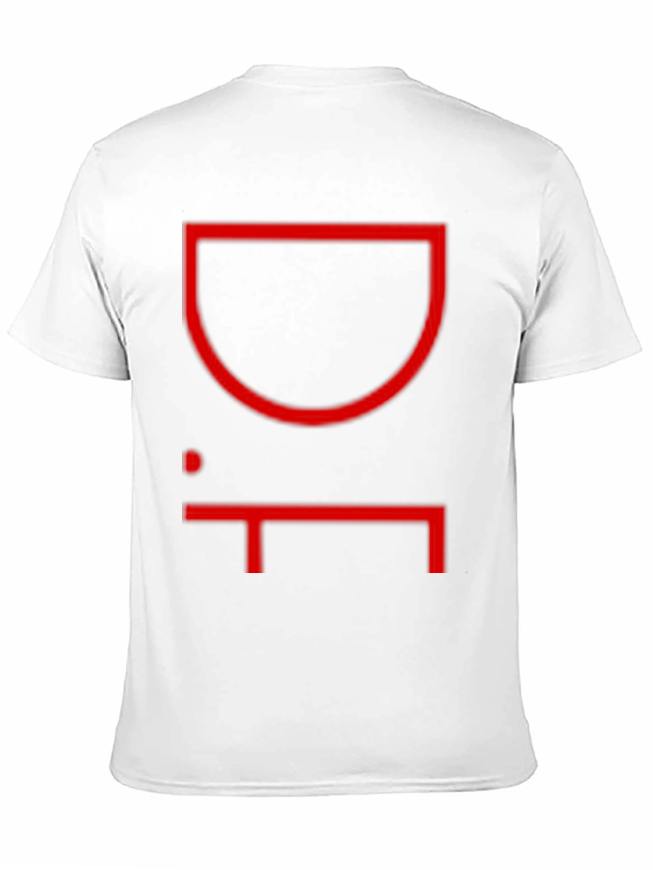 Abstract Graphic Print Black T-Shirt