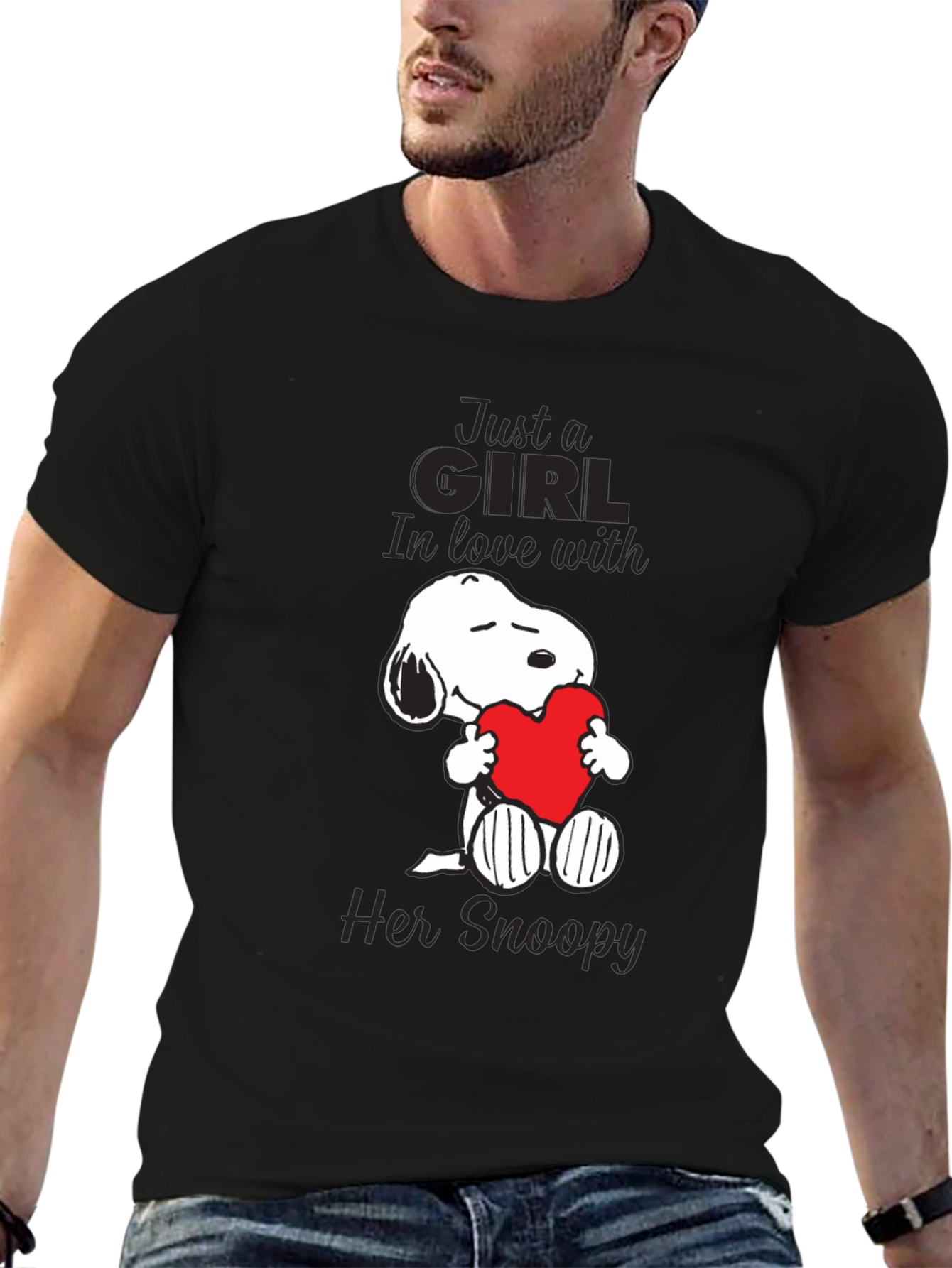Just a Girl In Love With Her Snoopy T-Shirt