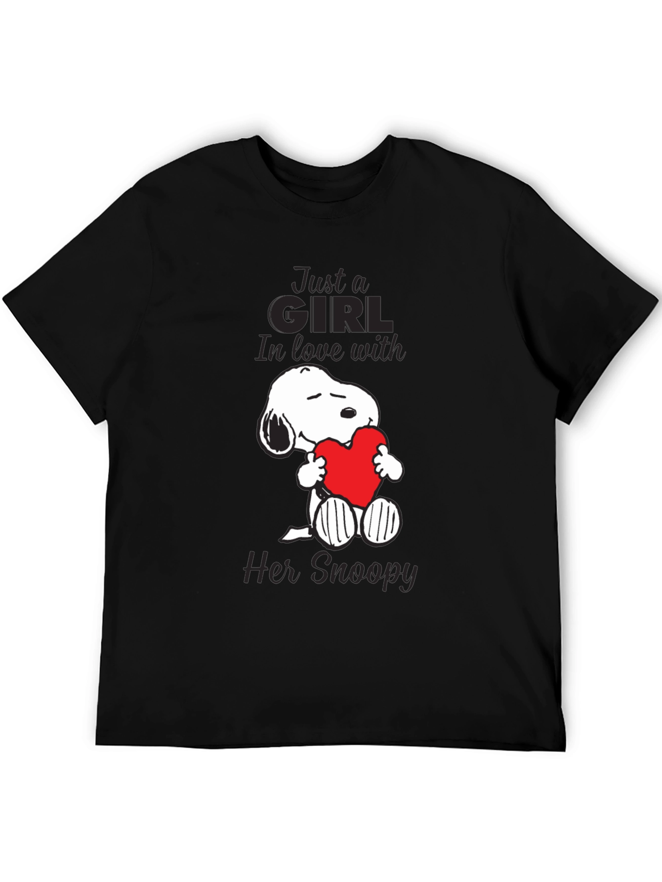 Just a Girl In Love With Her Snoopy T-Shirt