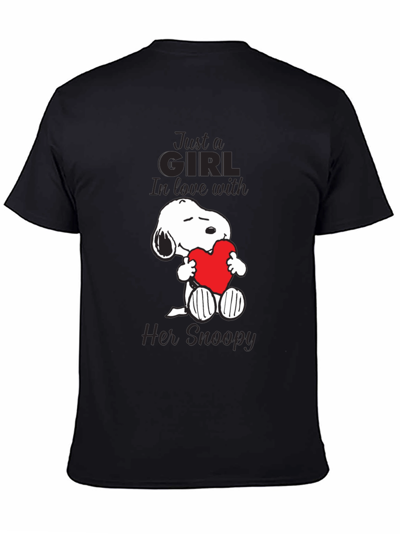 Just a Girl In Love With Her Snoopy T-Shirt