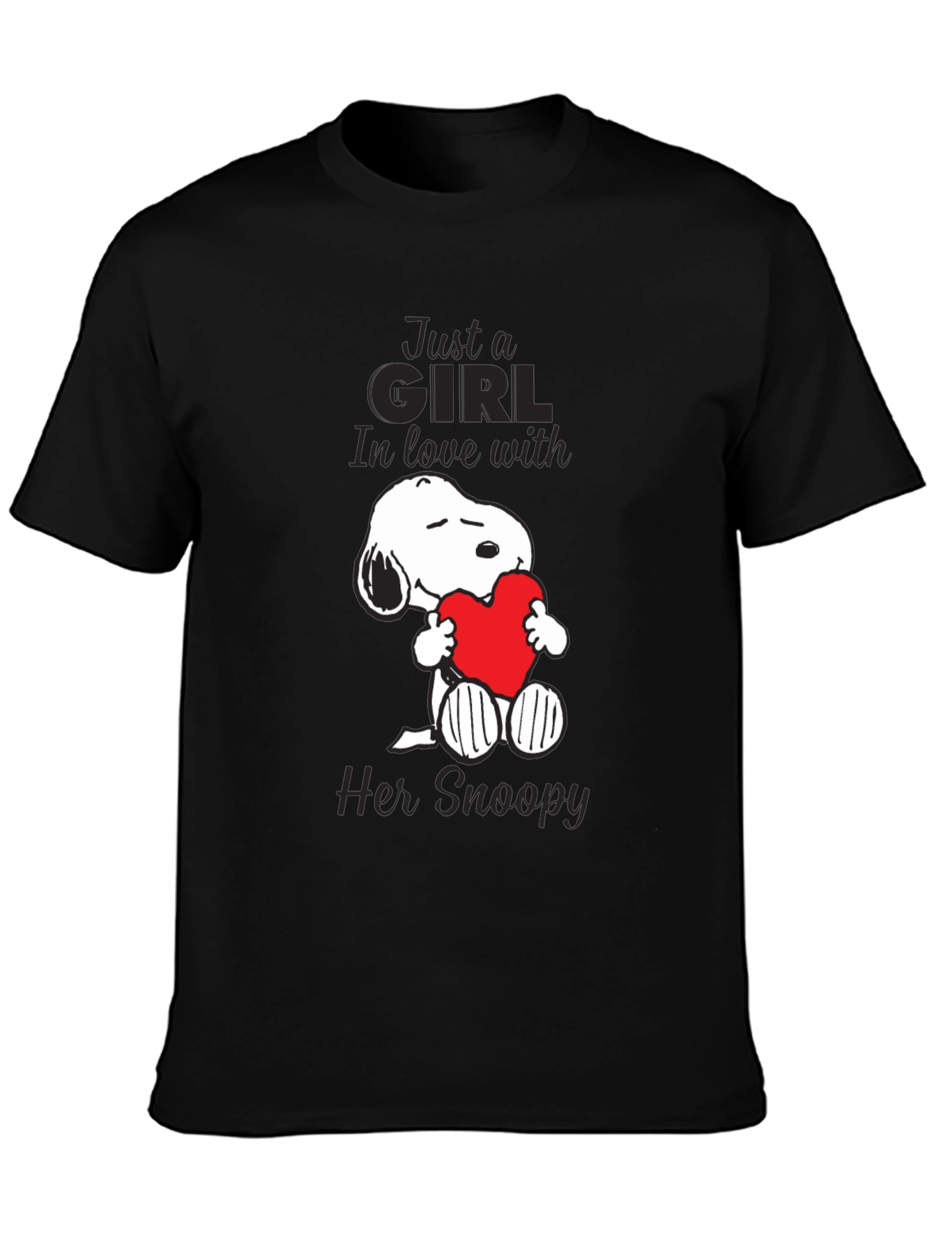 Just a Girl In Love With Her Snoopy T-Shirt