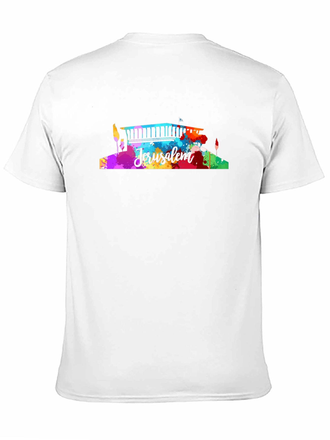 Jerusalem Watercolor Graphic Tee