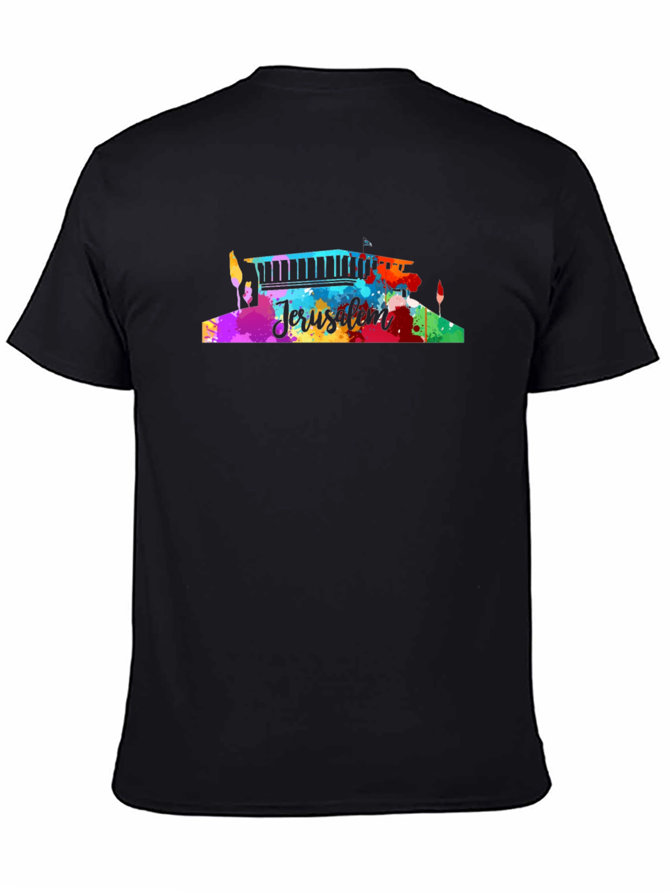 Jerusalem Watercolor Graphic Tee