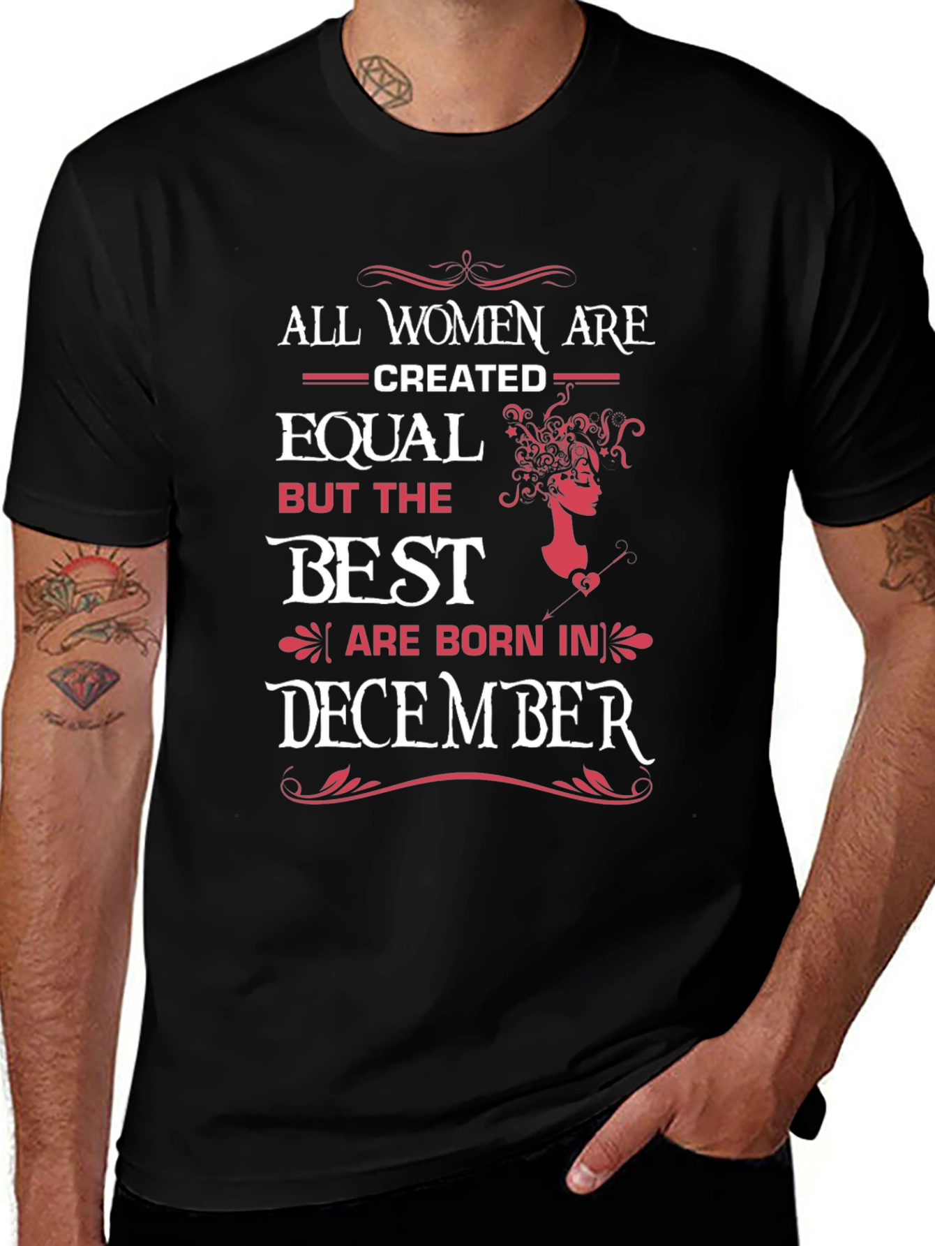 December Womens Graphic T-Shirt