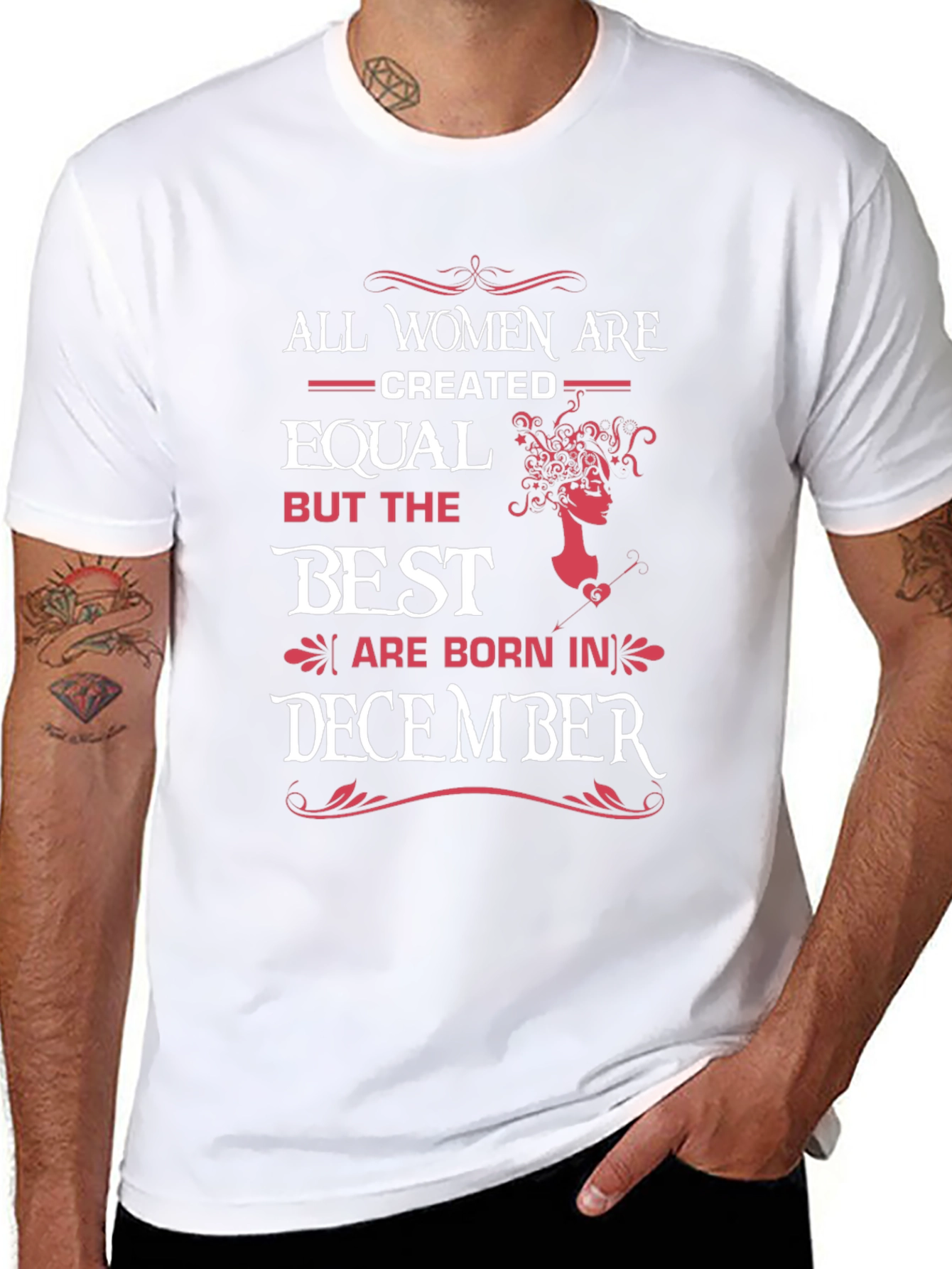 December Womens Graphic T-Shirt