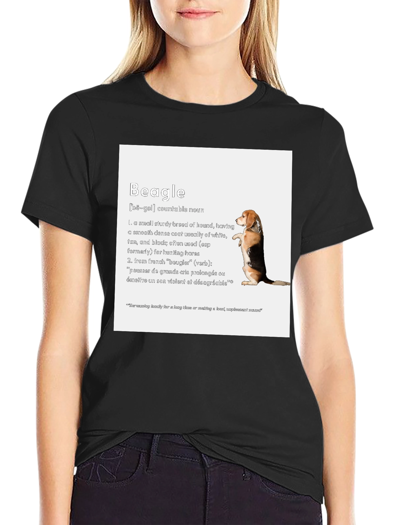 Beagle Definition T-Shirt - Dog Lover Apparel