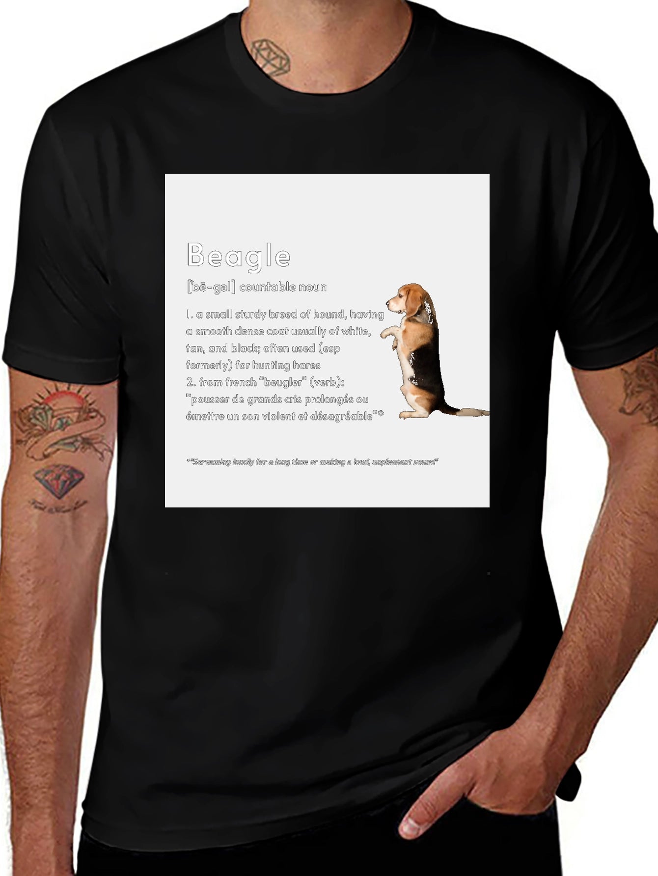 Beagle Definition T-Shirt - Dog Lover Apparel