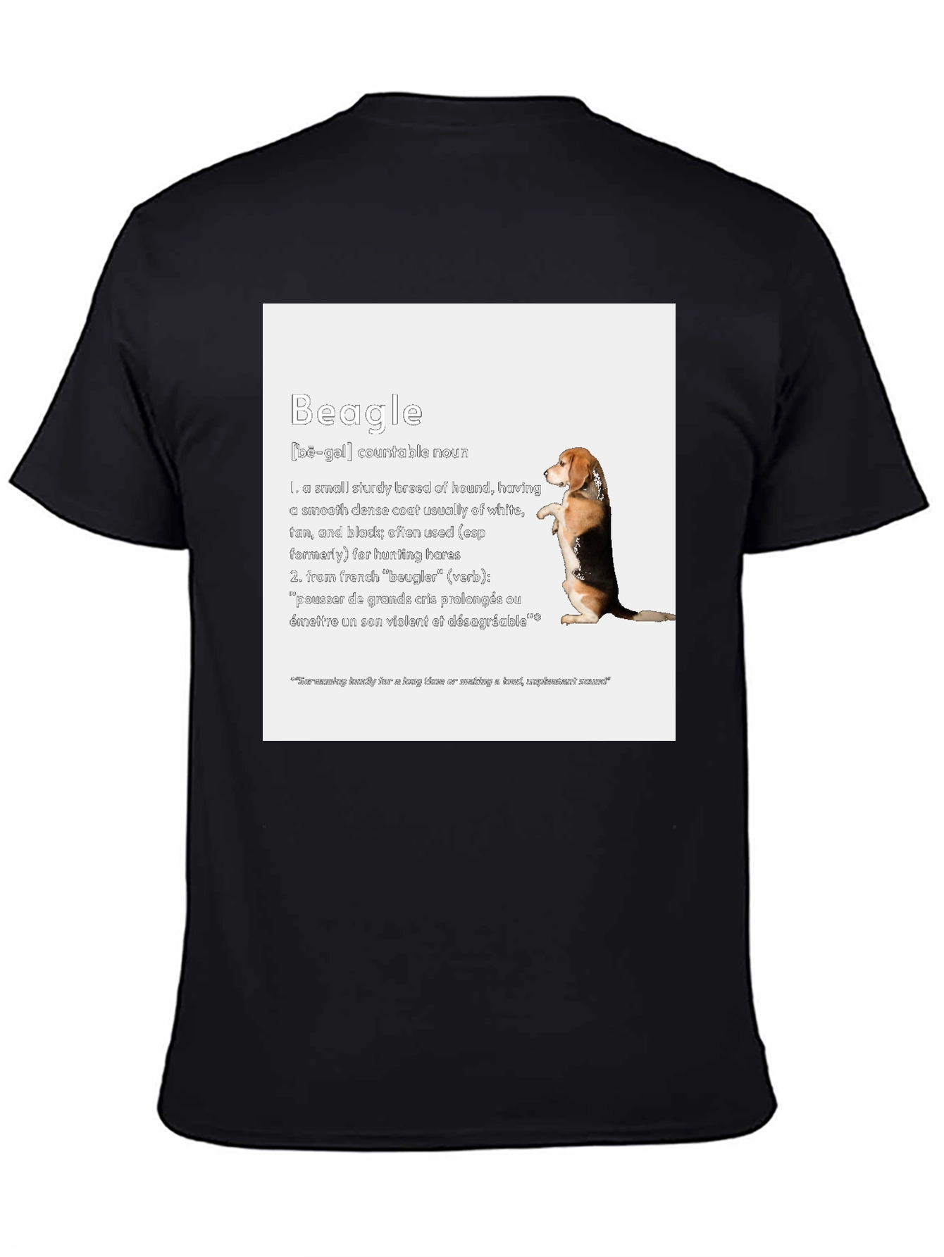 Beagle Definition T-Shirt - Dog Lover Apparel