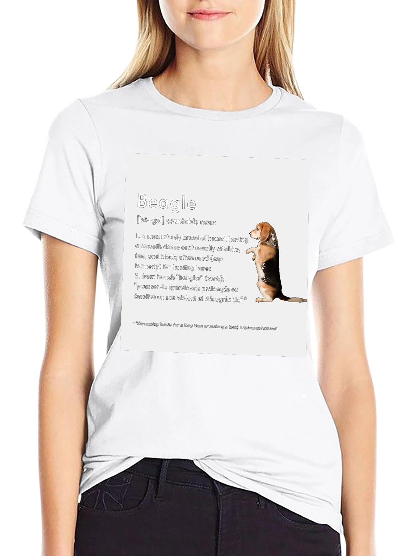 Beagle Definition T-Shirt - Dog Lover Apparel