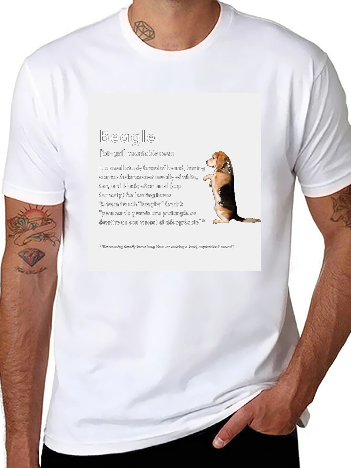 Beagle Definition T-Shirt - Dog Lover Apparel