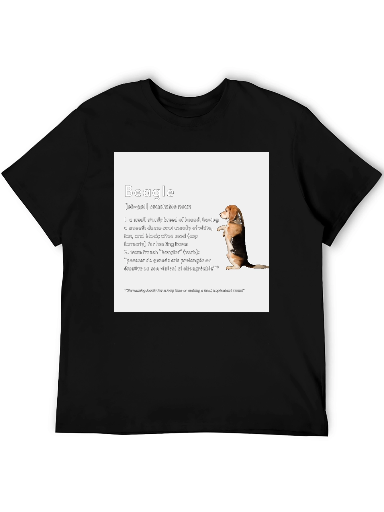 Beagle Definition T-Shirt - Dog Lover Apparel