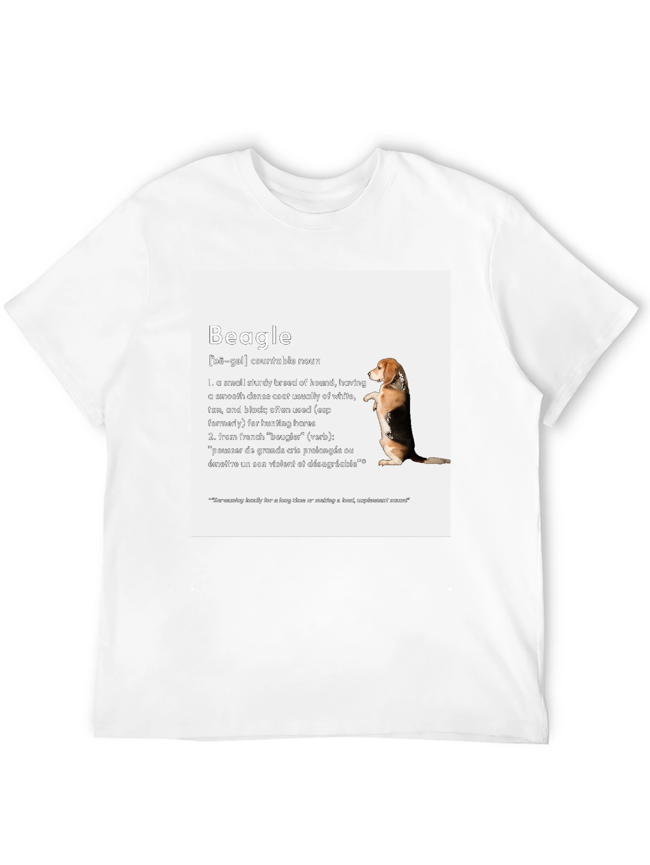Beagle Definition T-Shirt - Dog Lover Apparel
