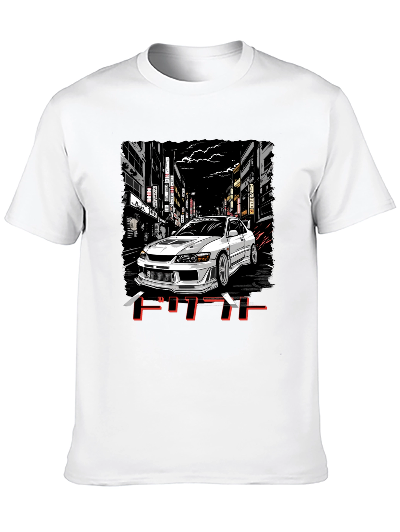 JDM Car Graphic Tee - Street Racing Style