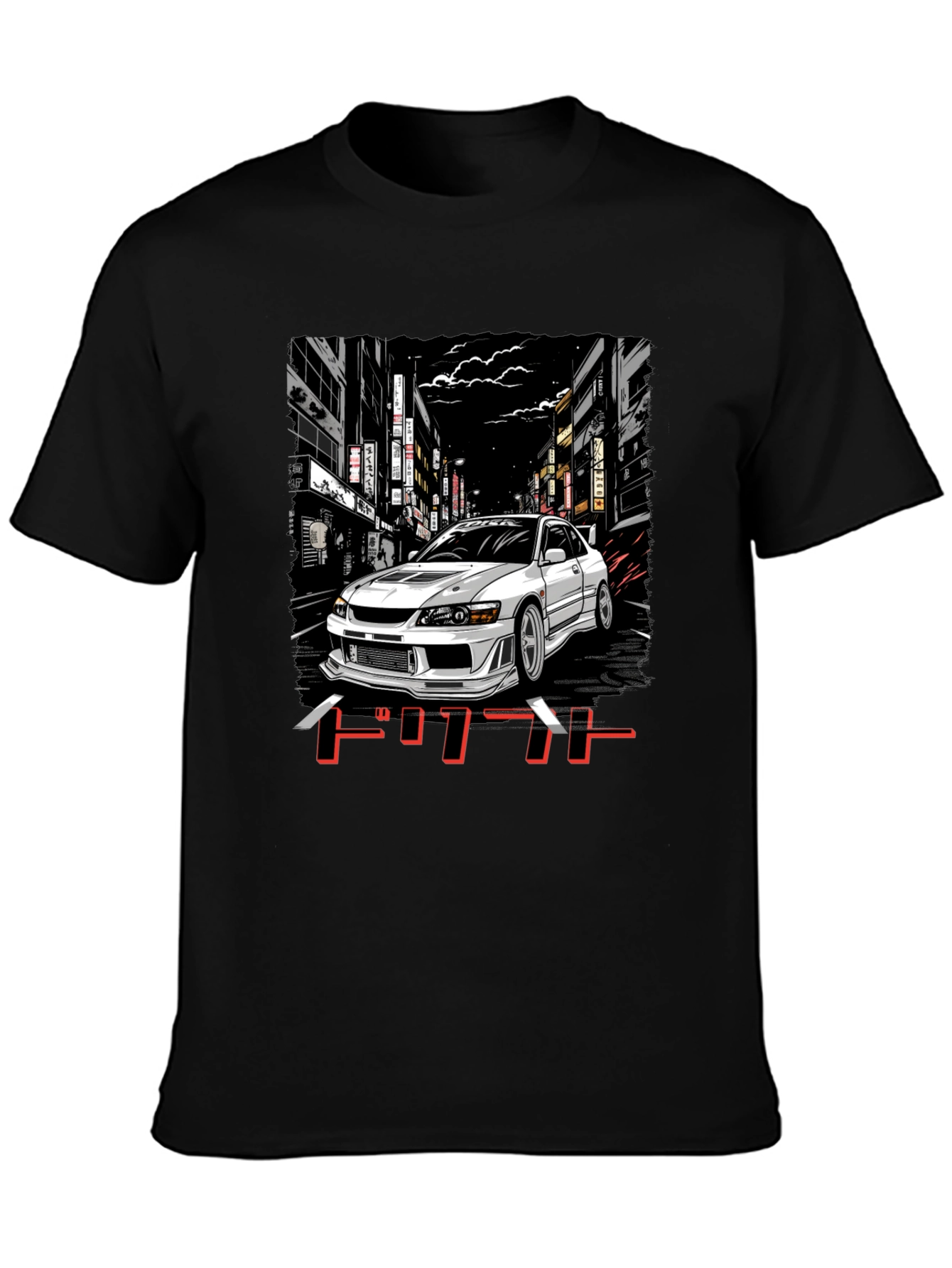 JDM Car Graphic Tee - Street Racing Style