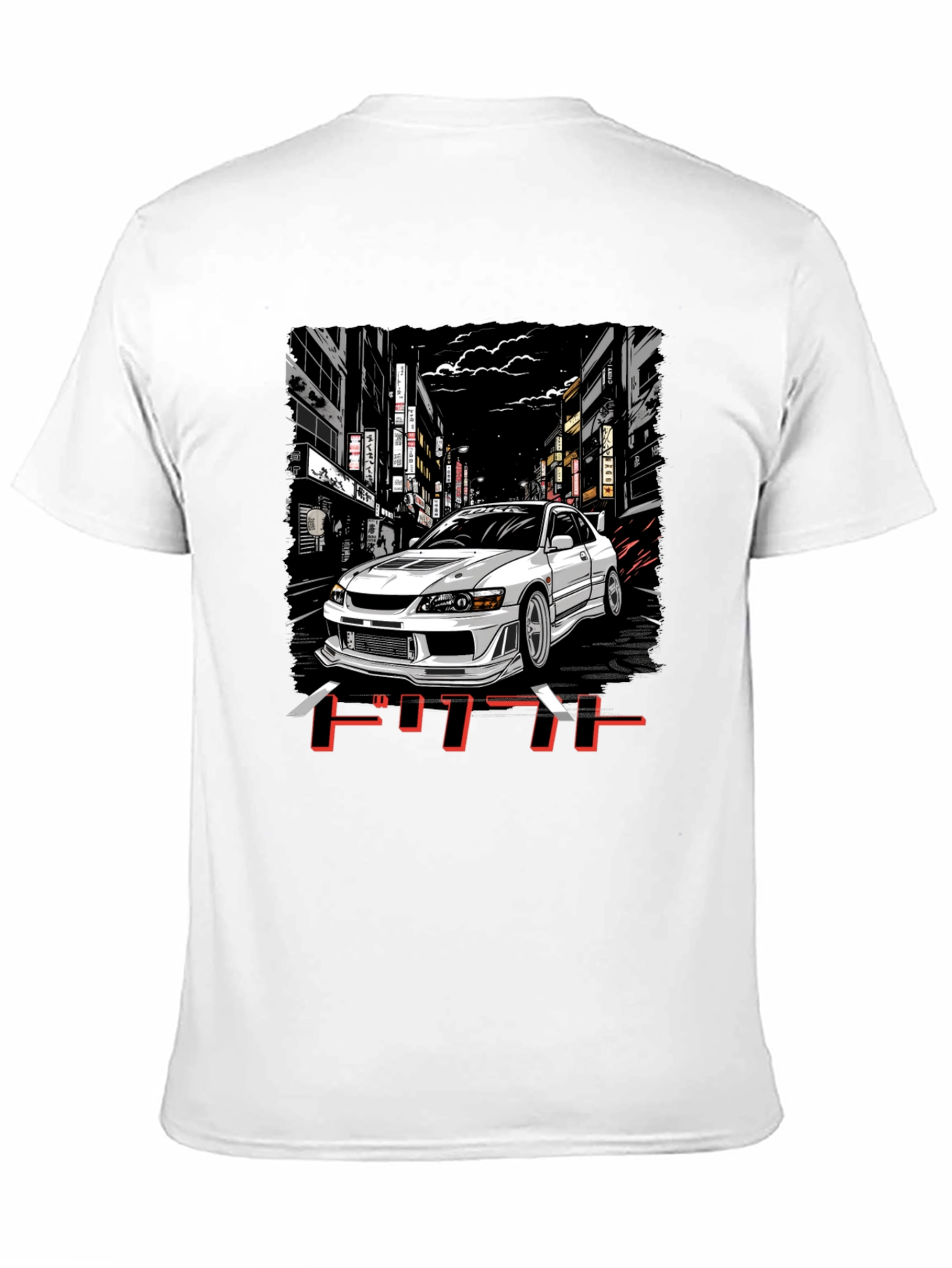 JDM Car Graphic Tee - Street Racing Style