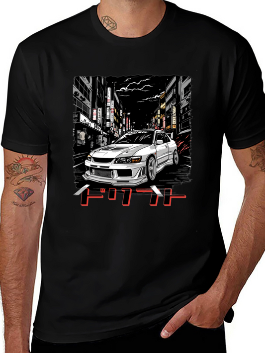 JDM Car Graphic Tee - Street Racing Style