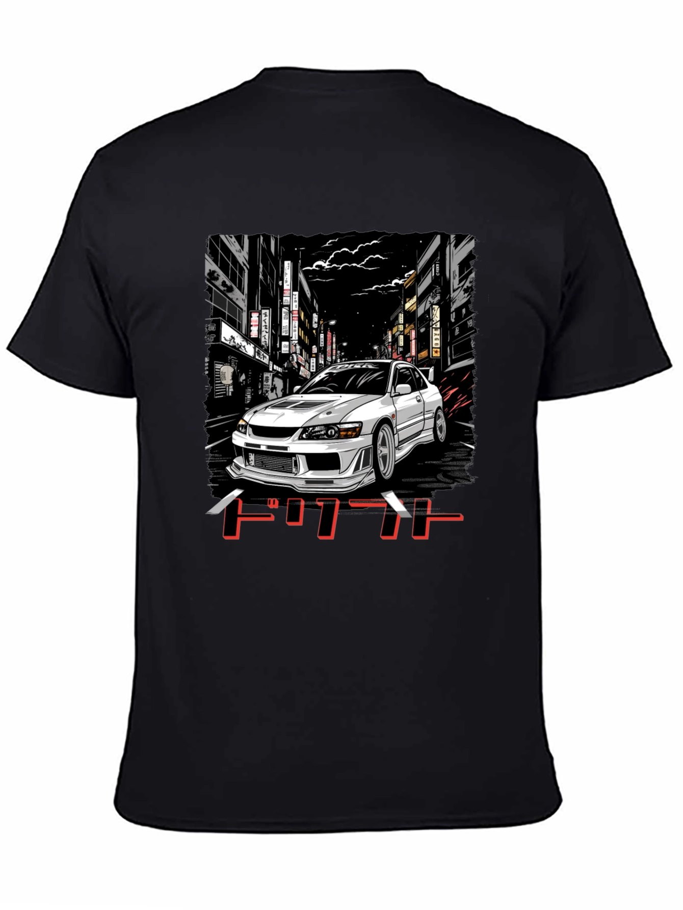 JDM Car Graphic Tee - Street Racing Style