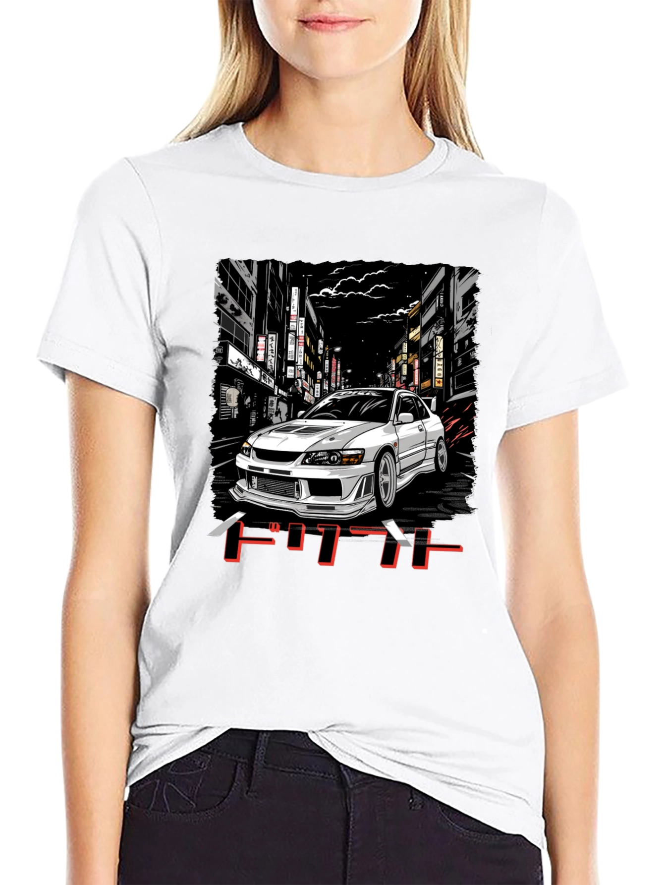 JDM Car Graphic Tee - Street Racing Style