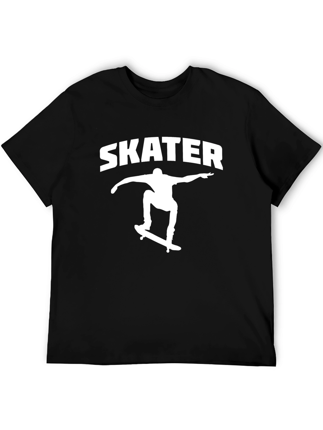 Skater Graphic Tee - Black