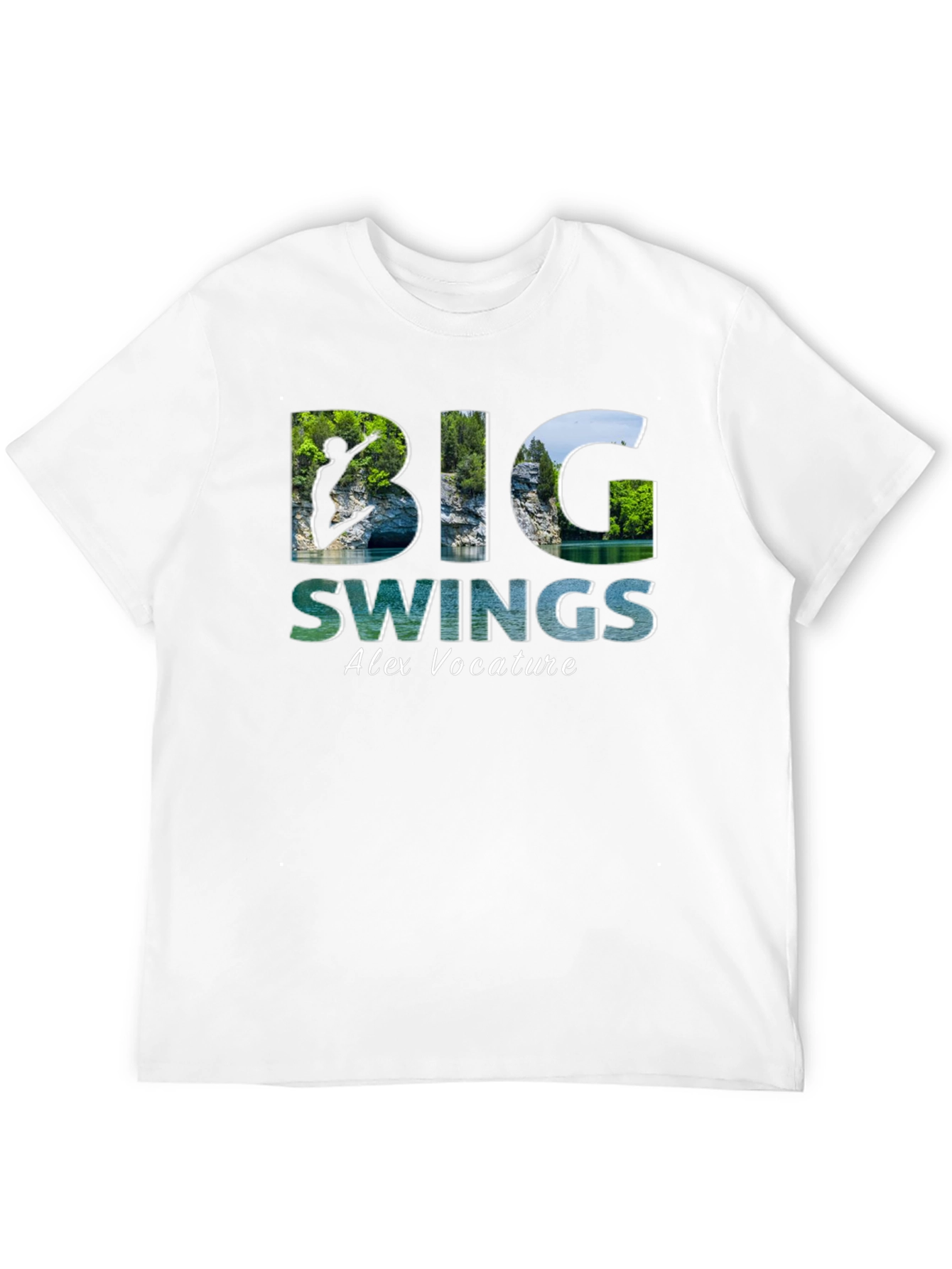 Big Swings Graphic T-Shirt | Alex Vocature