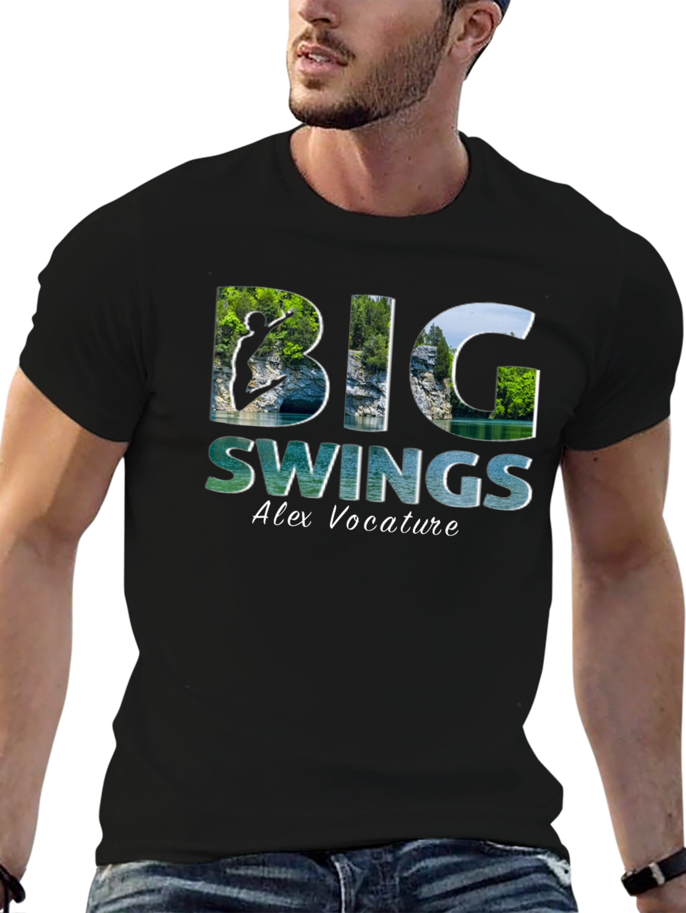 Big Swings Graphic T-Shirt | Alex Vocature