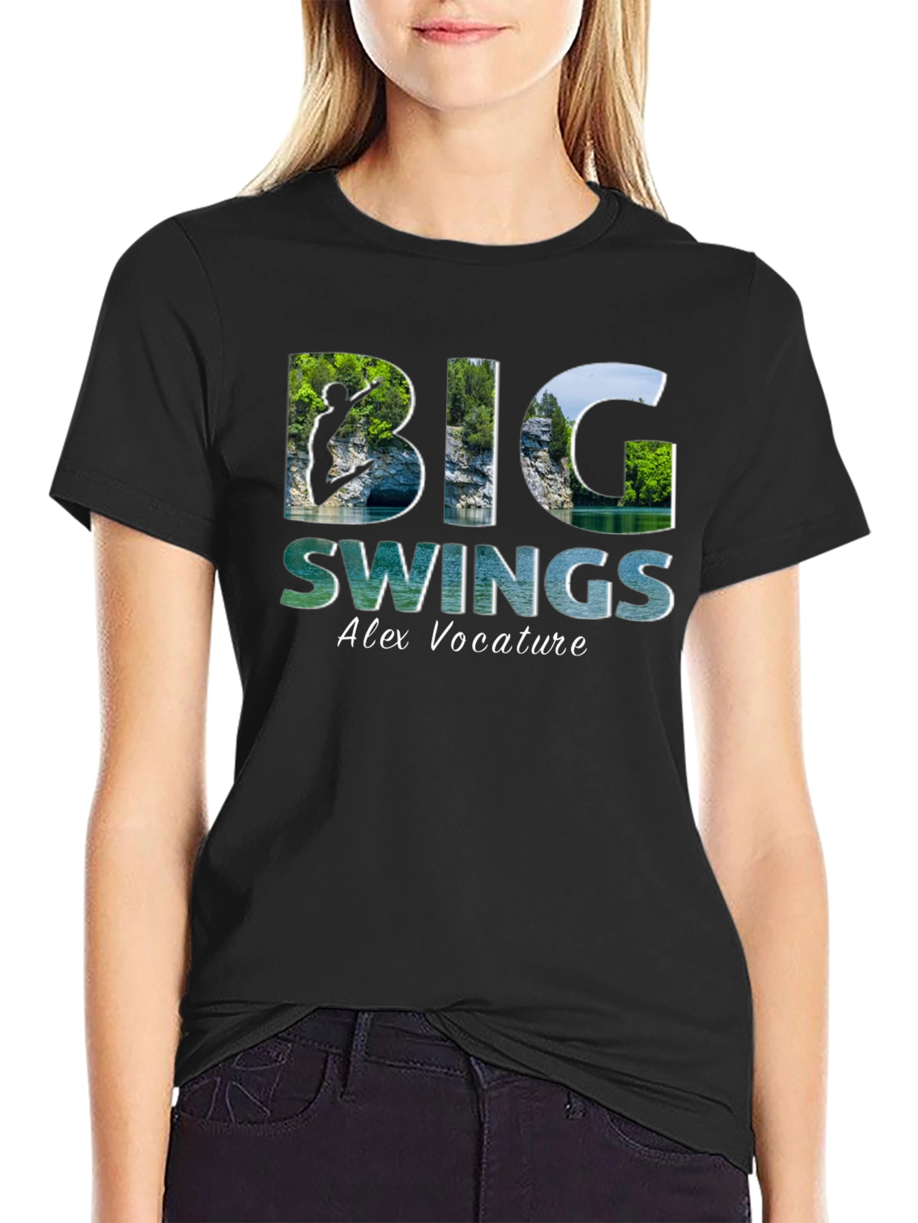 Big Swings Graphic T-Shirt | Alex Vocature
