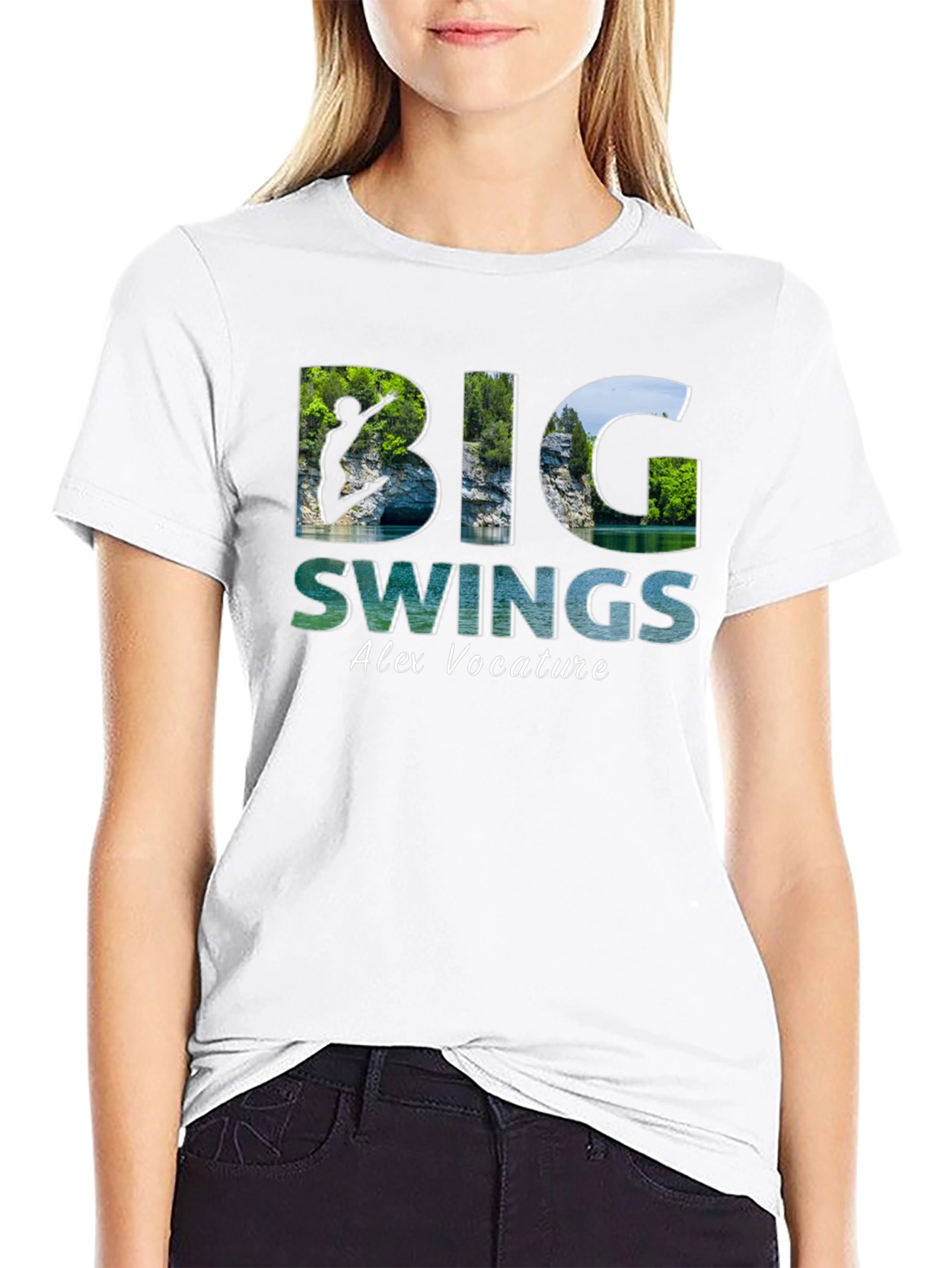 Big Swings Graphic T-Shirt | Alex Vocature