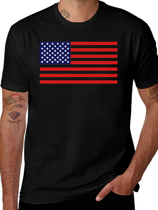 American Flag Graphic Tee - Patriot Style