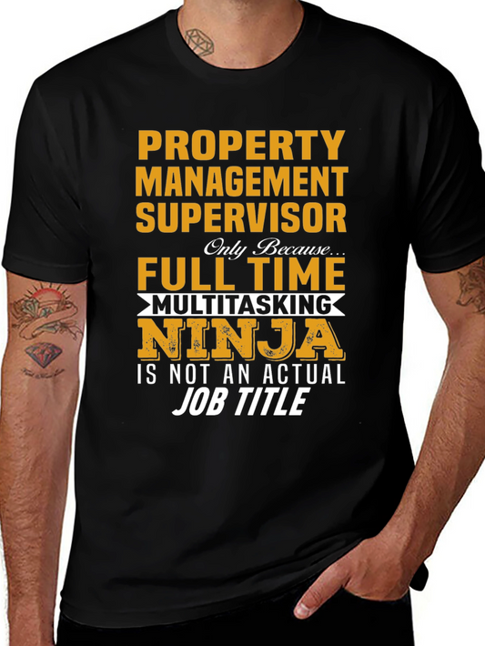 Property Management Ninja T-Shirt