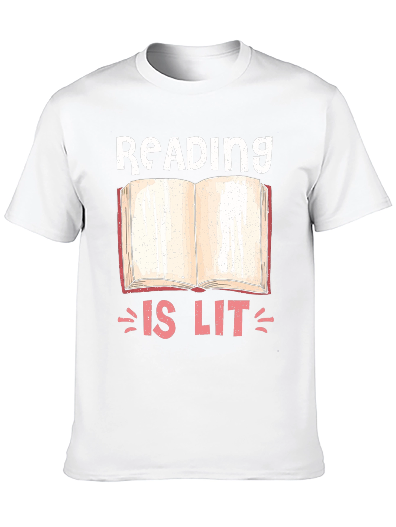Reading is Lit Graphic Novelty T-Shirt
