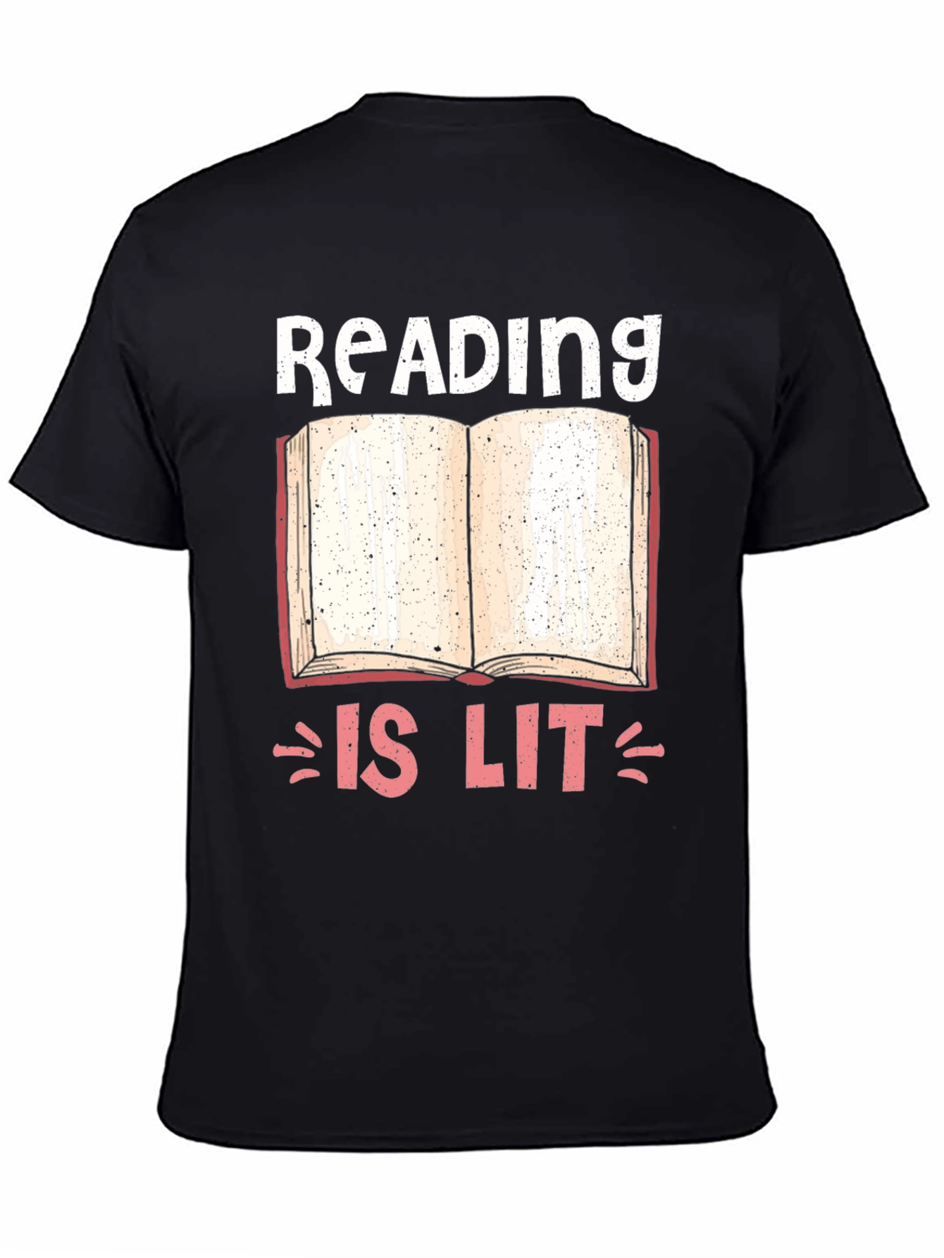 Reading is Lit Graphic Novelty T-Shirt